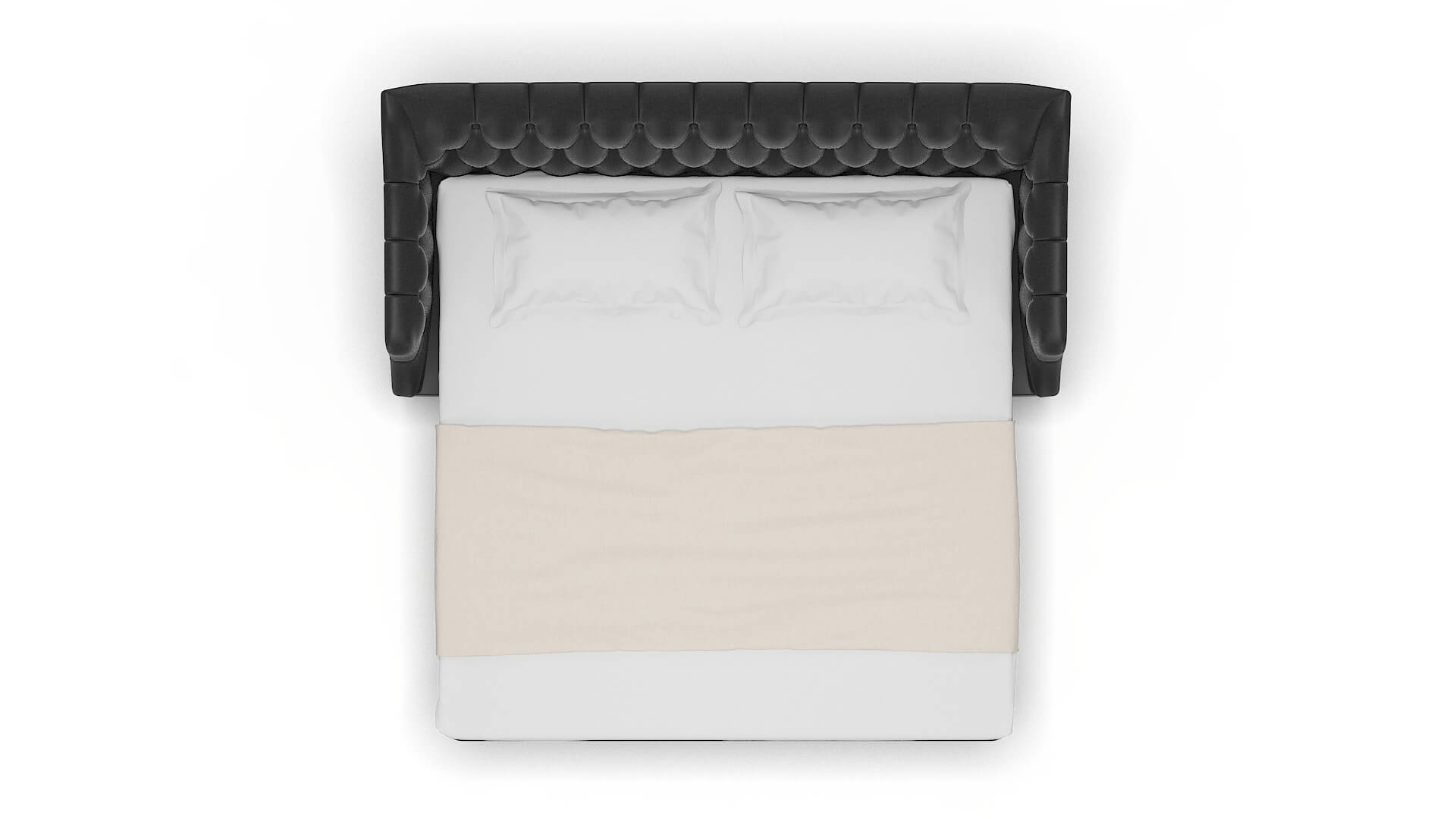 Shiraz Sosoftness 54 Sofa Sleeper Espresso legs 3