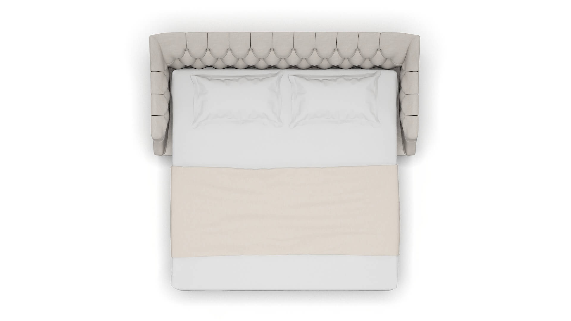 Shiraz Suave Dove Sofa Sleeper Espresso legs 3