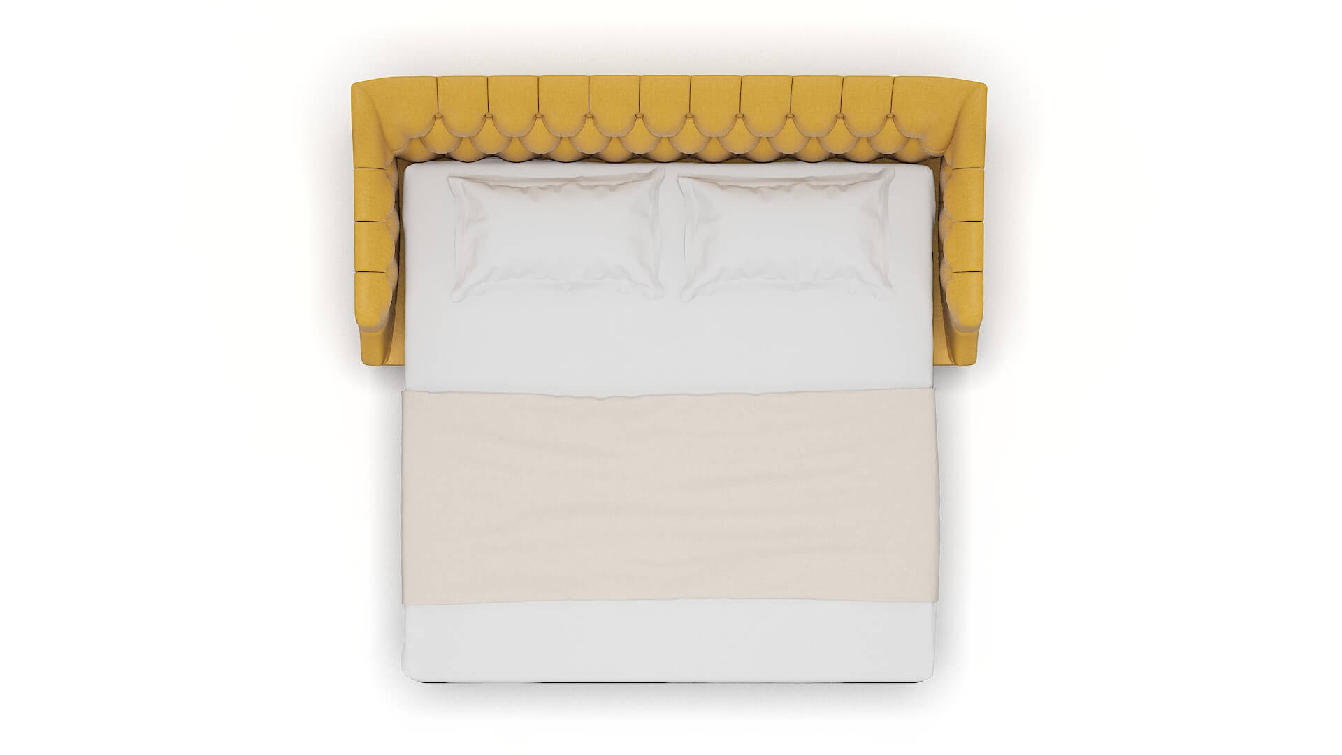 Shiraz Tess Turmeric Sofa Sleeper Espresso legs 3