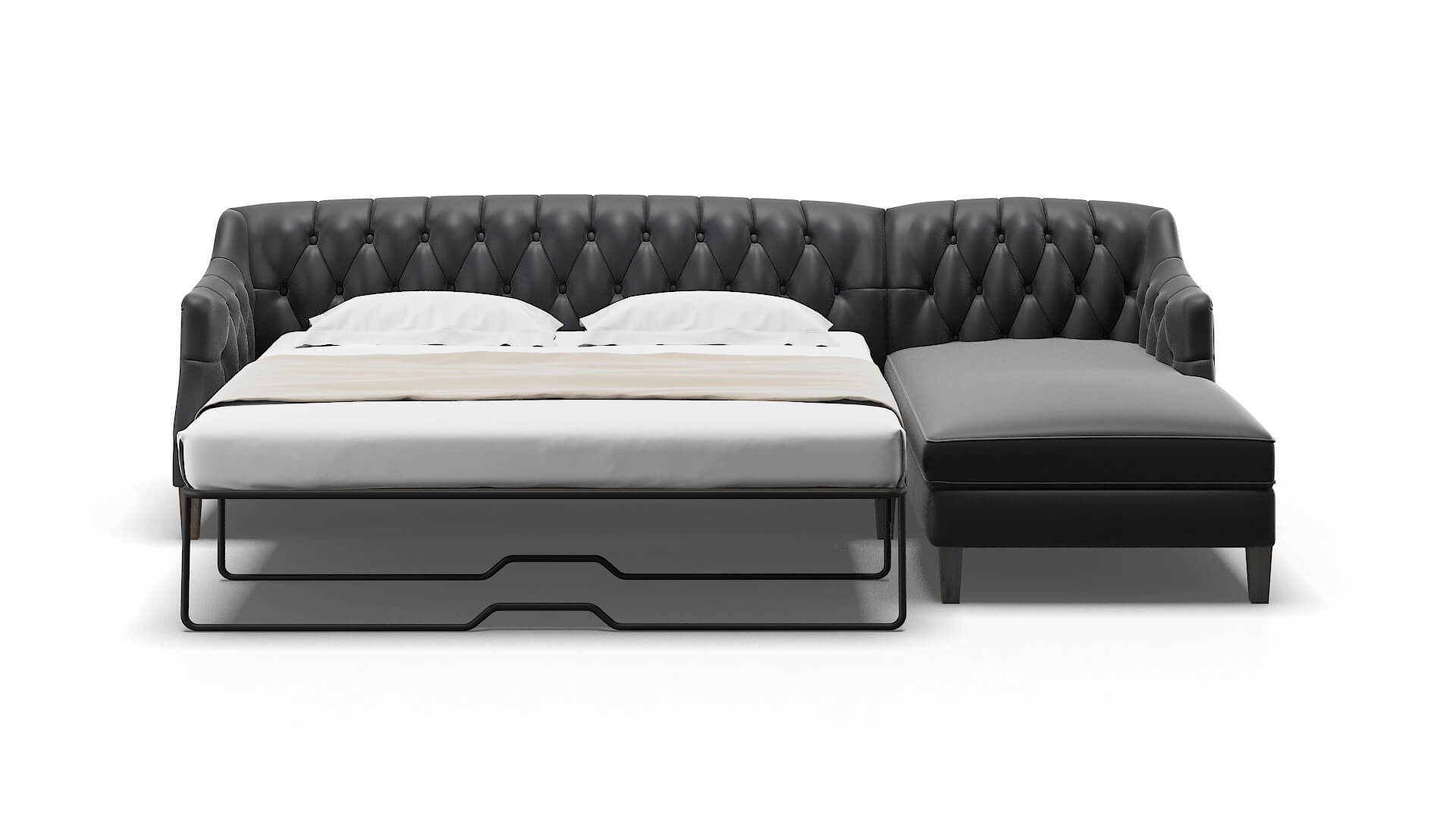 Shiraz Urban_d Eclipse Panel Sleeper Espresso legs 1