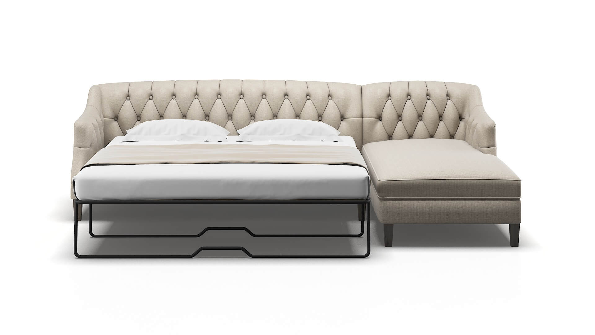 Shiraz Urban_d Steel Panel Sleeper Espresso legs 1