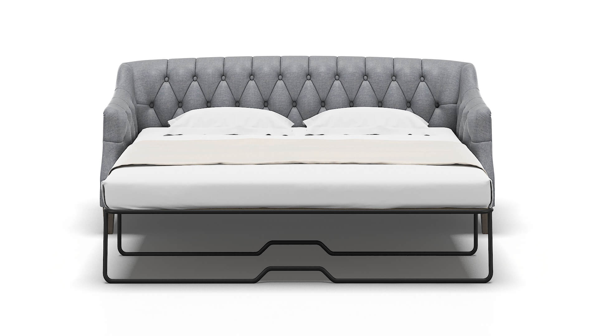 Shiraz Venus Mist Sofa Sleeper Espresso legs 1