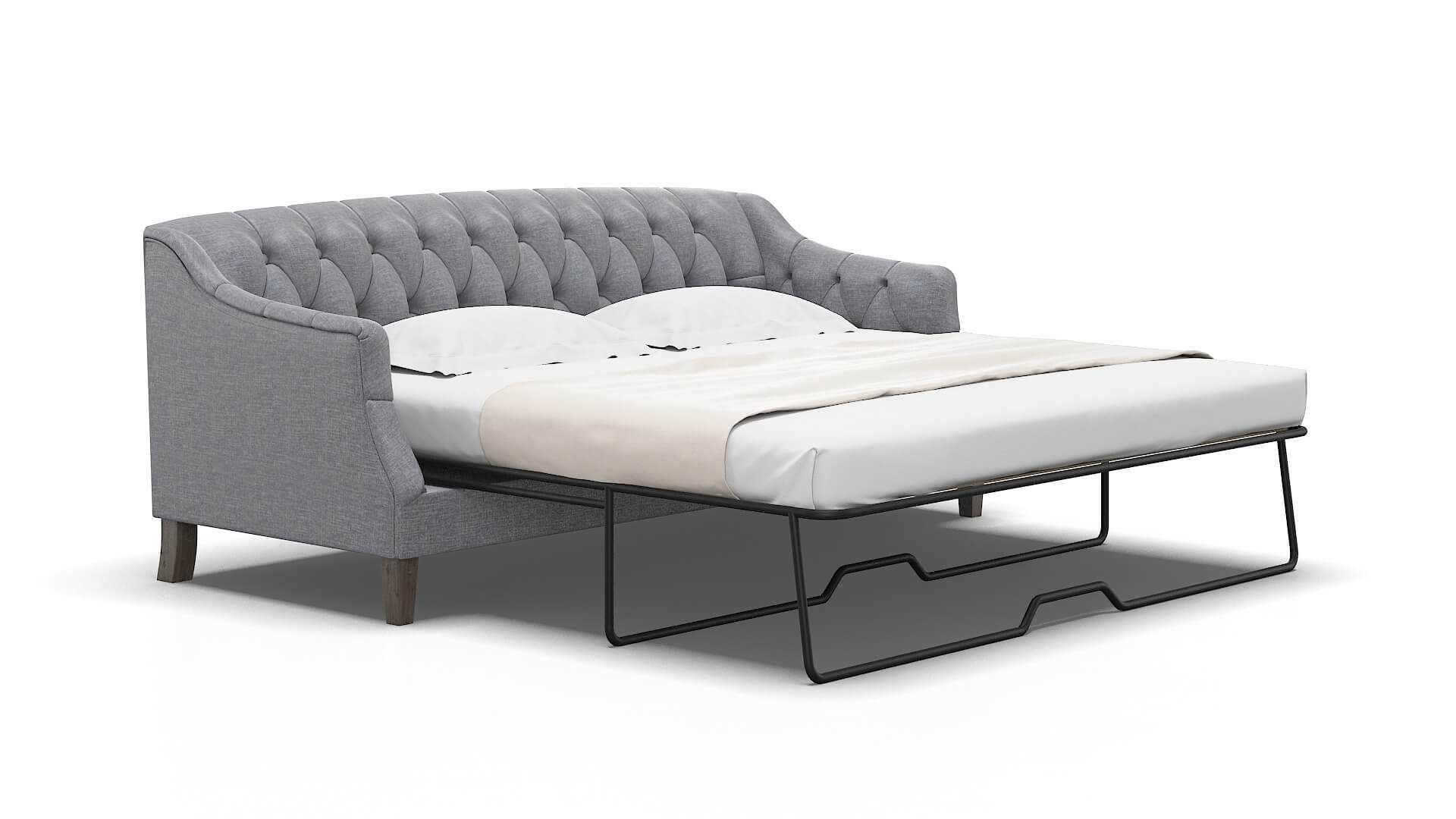 Shiraz Venus Mist Sofa Sleeper Espresso legs 2