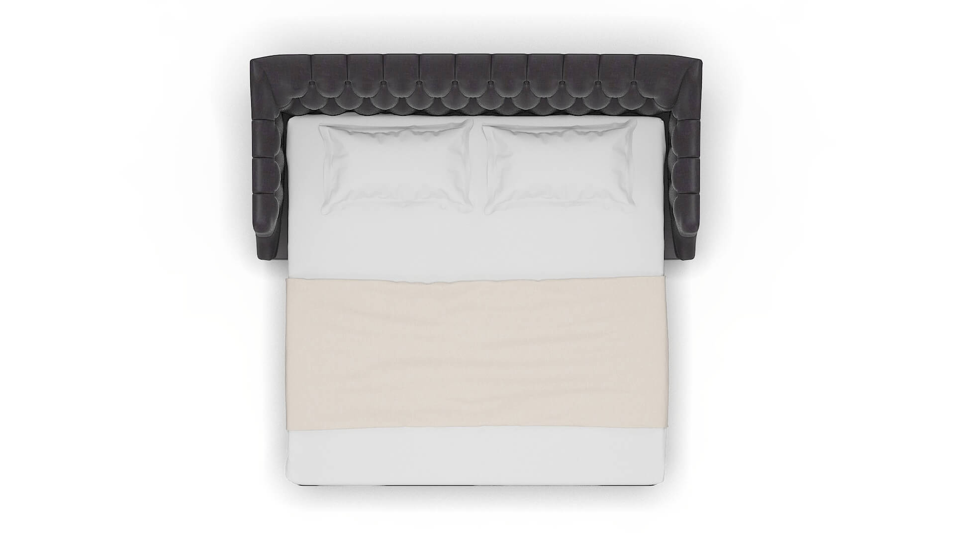 Shiraz Venus Onyx Sofa Sleeper Espresso legs 3