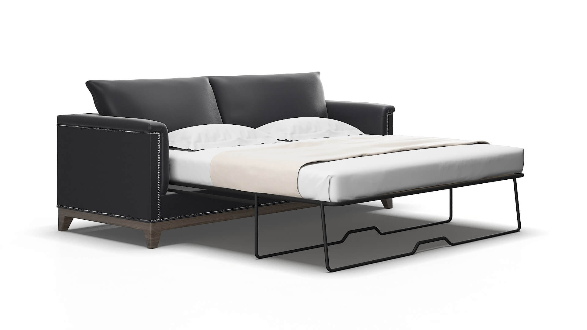 Sofia Atlas_plz navy Sofa sleeper Espresso Legs  2