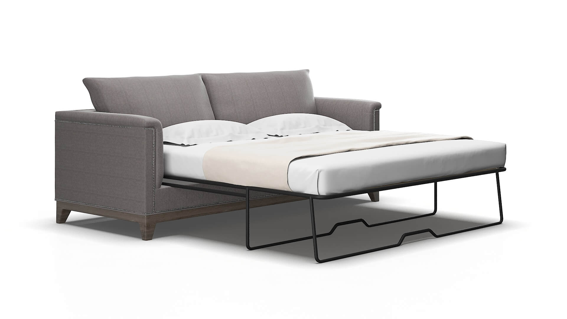 Sofia Atlas_plz silver Sofa sleeper Espresso Legs  2