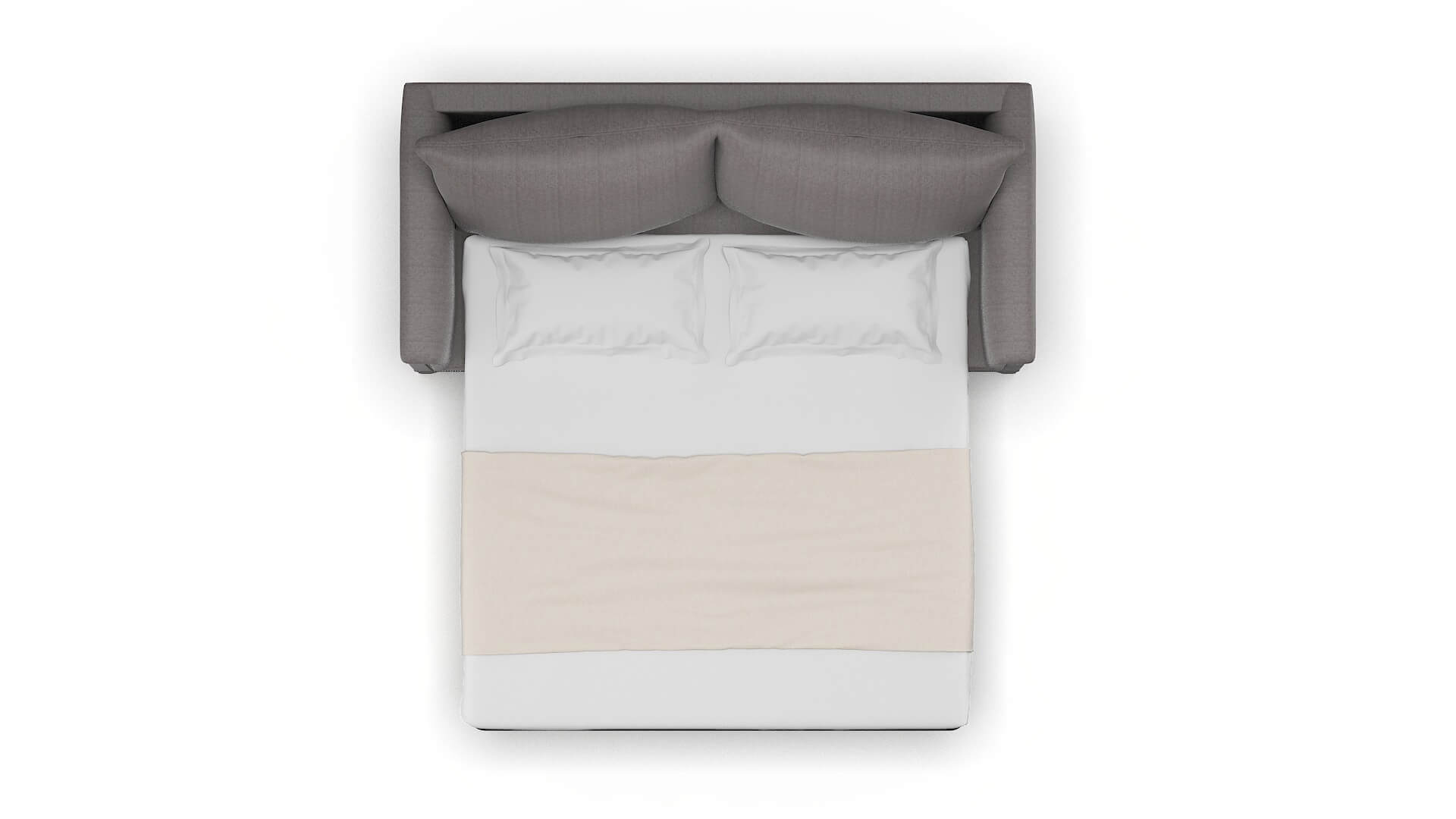 Sofia Atlas_plz Silver Sofa Sleeper Espresso legs 3