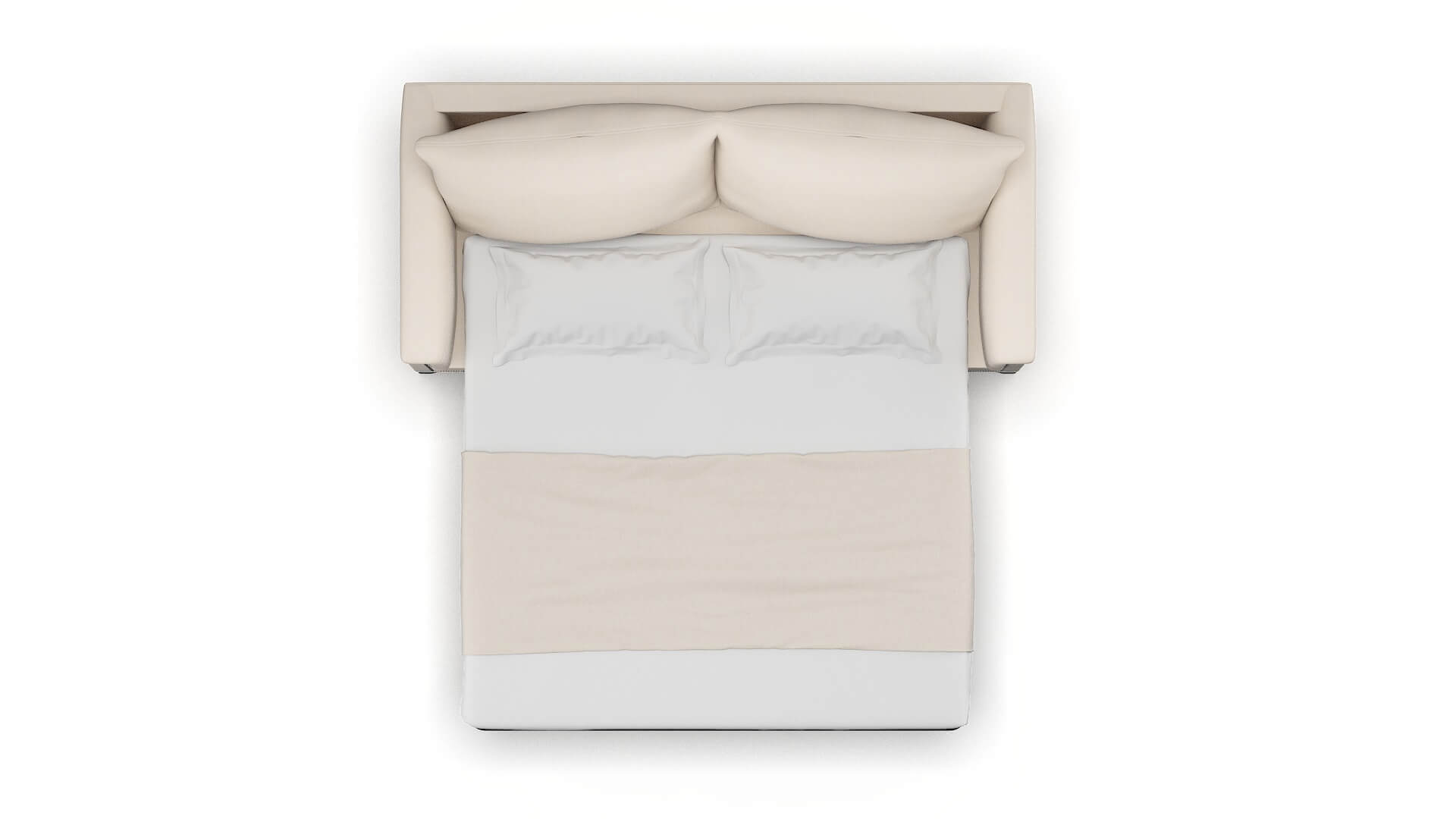 Sofia Bella Buckwheat Sofa Sleeper Espresso legs 3