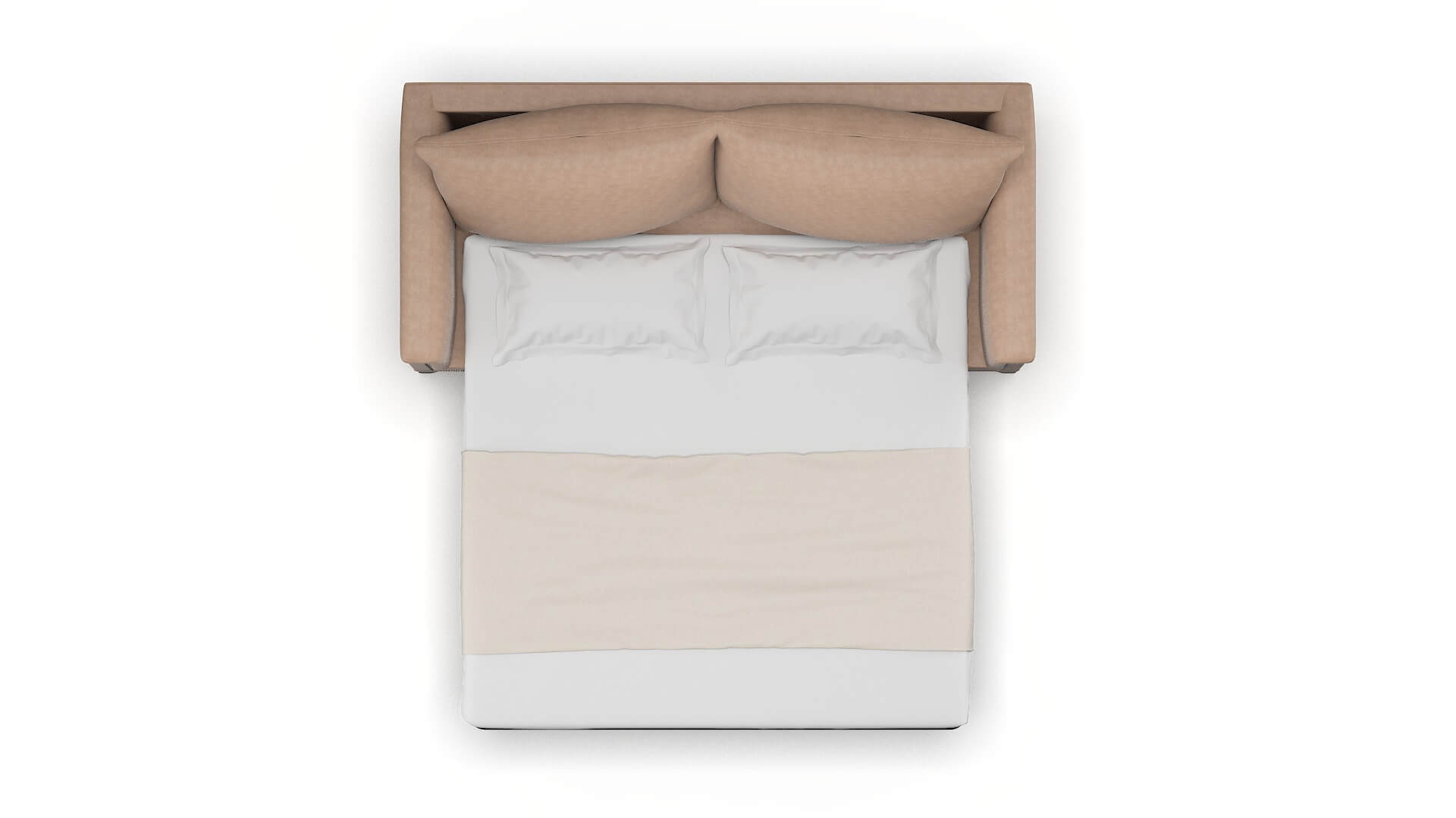 Sofia Bella Cocoa Sofa Sleeper Espresso legs 3