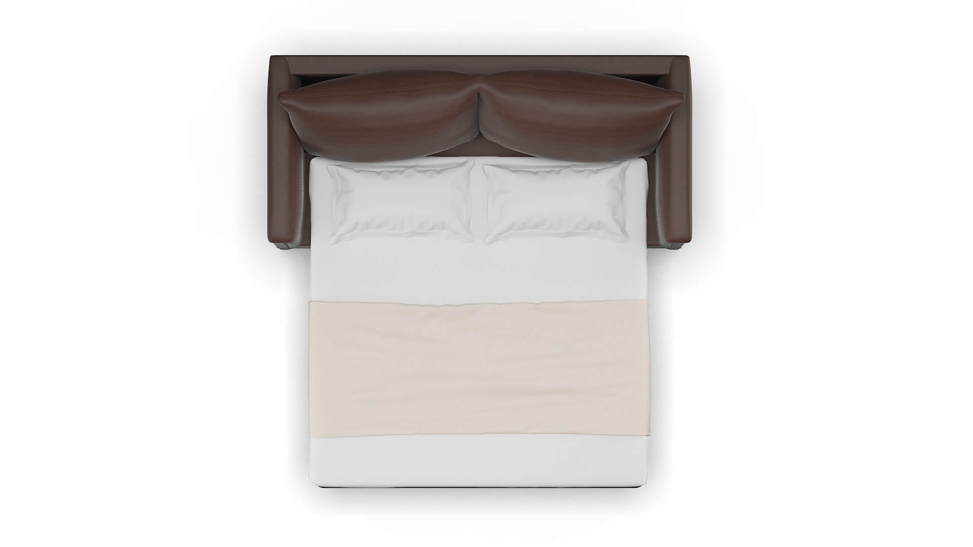 Sofia Bella Espresso Sofa Sleeper Espresso legs 3