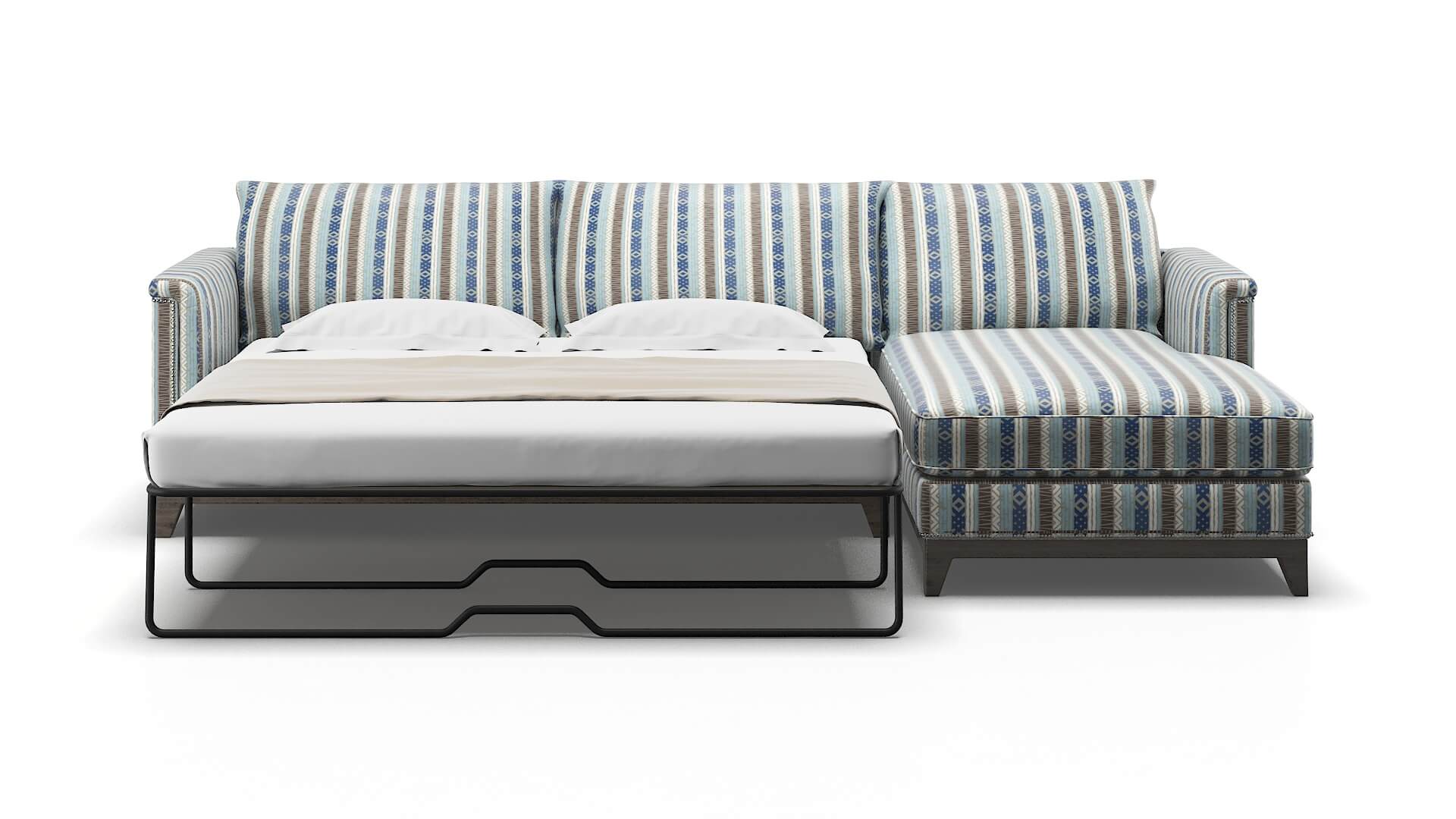 Sofia Bodhi Indigo Panel Sleeper Espresso legs 1