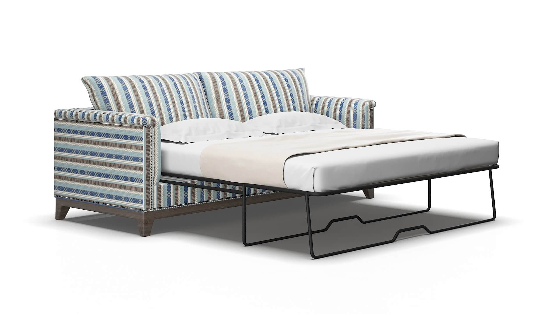Sofia Bodhi indigo Sofa sleeper Espresso Legs  2