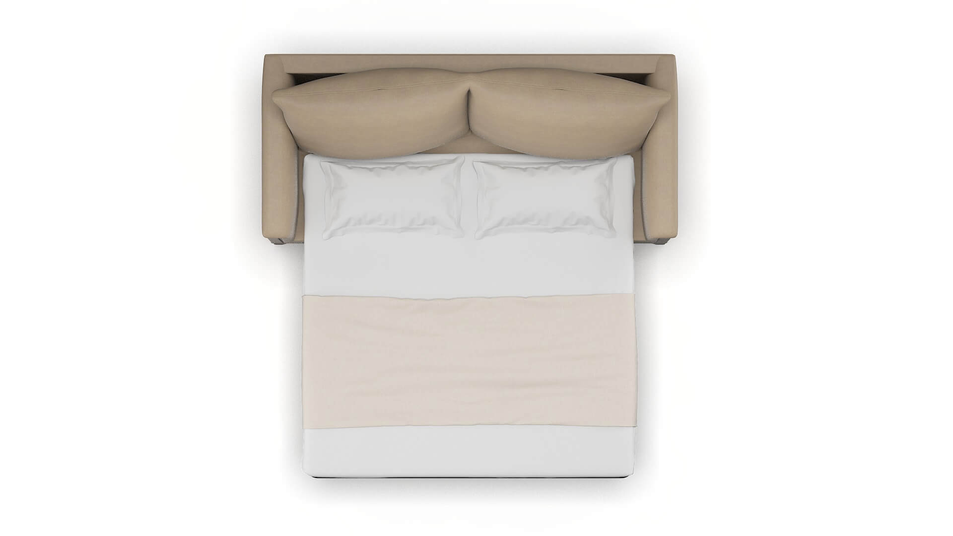 Sofia Chance Platinum Sofa Sleeper Espresso legs 3