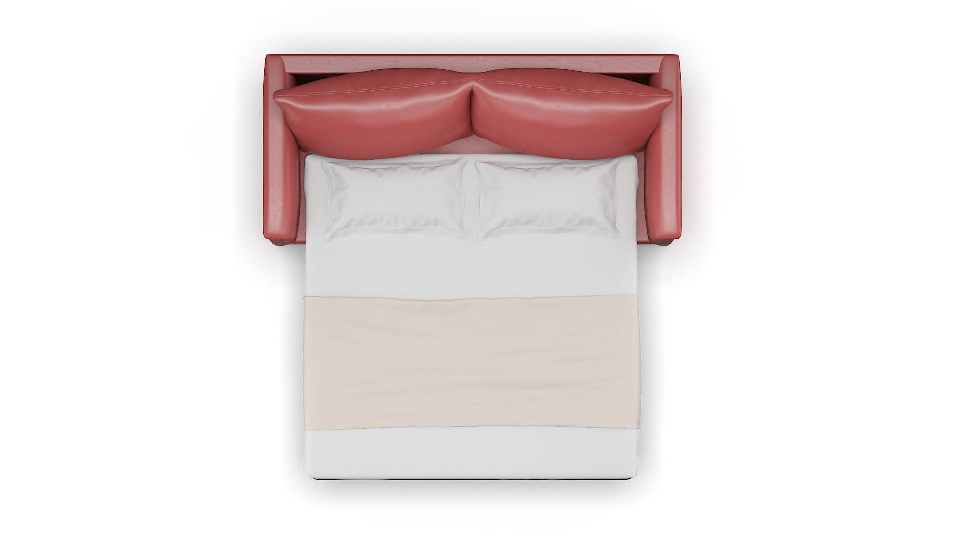 Sofia Dillion Cordovan Sofa Sleeper Espresso legs 3