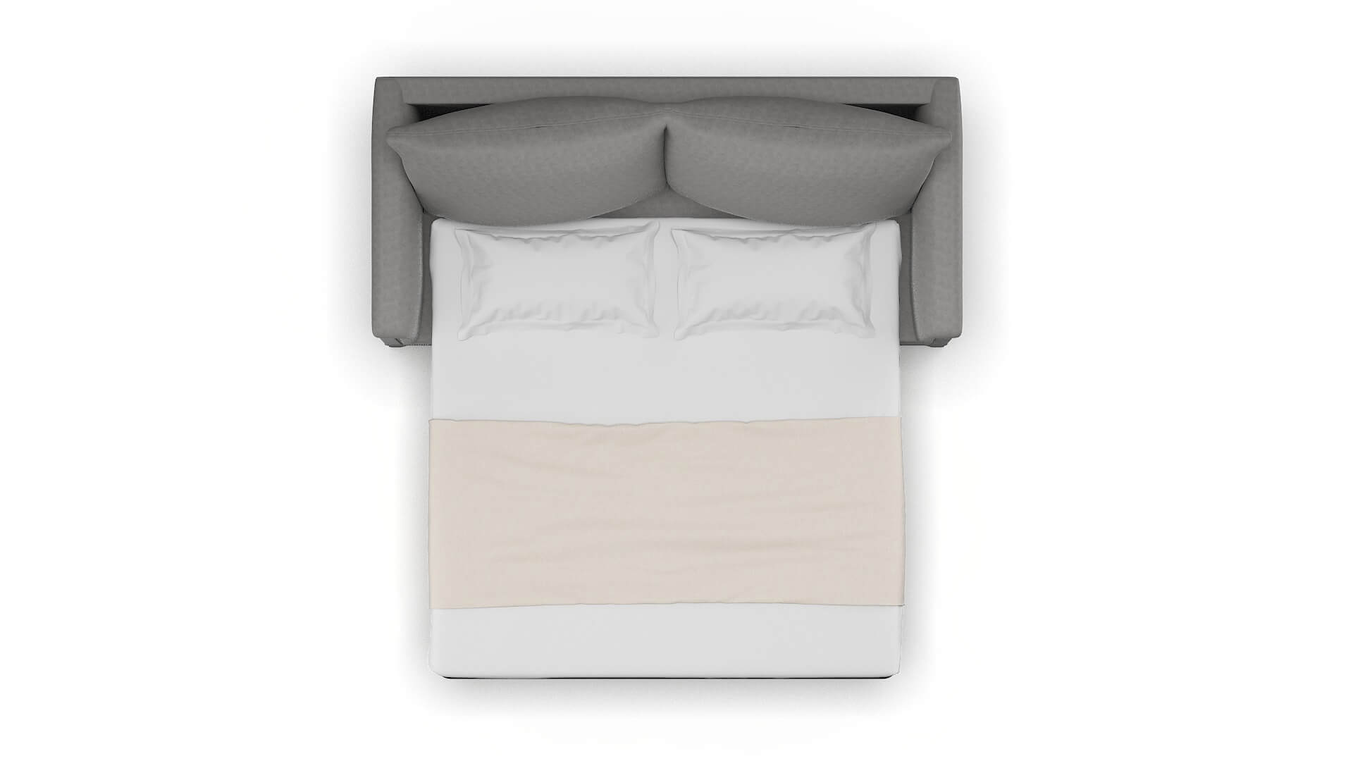 Sofia Dream_d Charcoal Sofa Sleeper Espresso legs 3