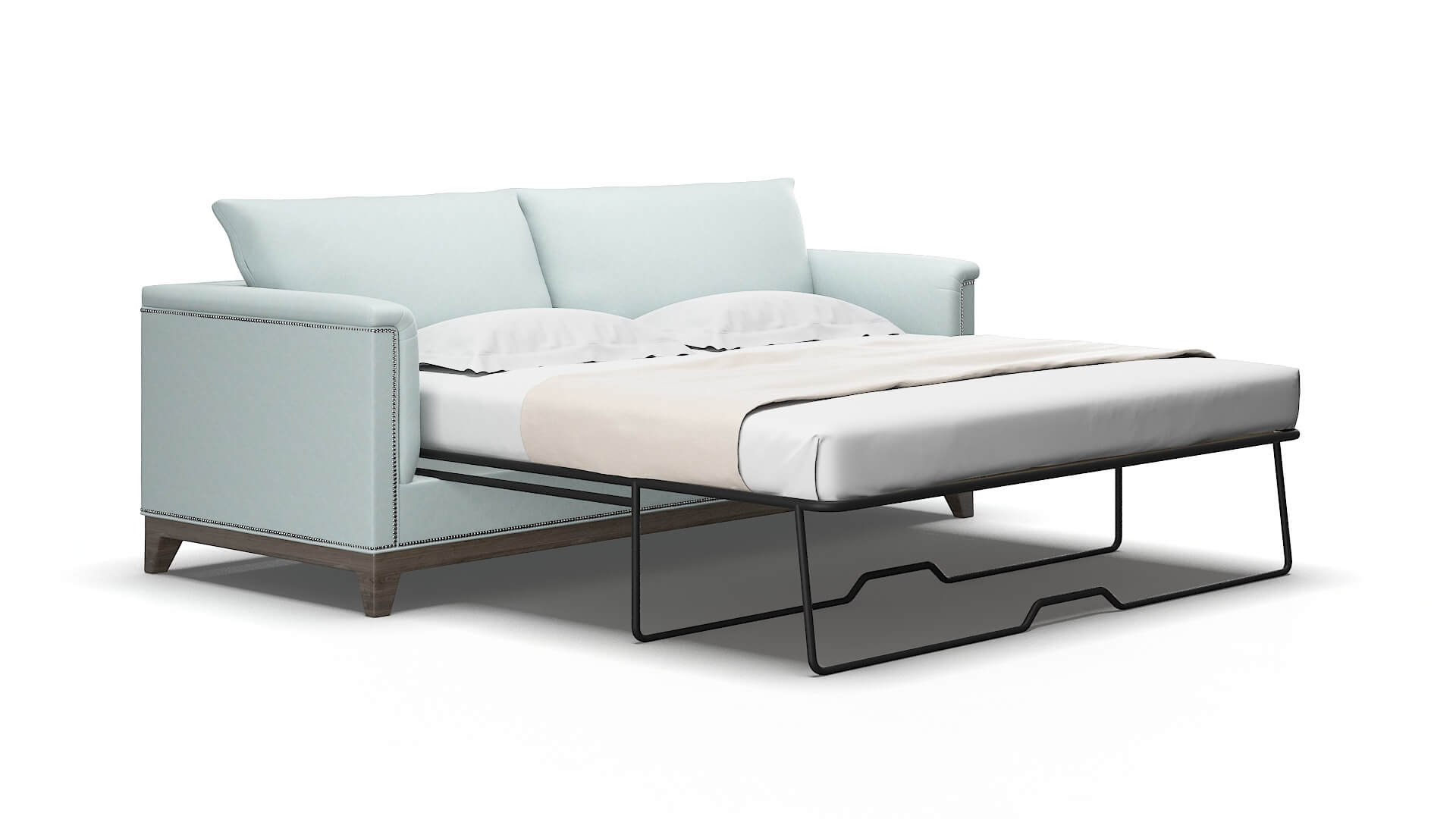 Sofia Elliot spa Sofa sleeper Espresso Legs  2