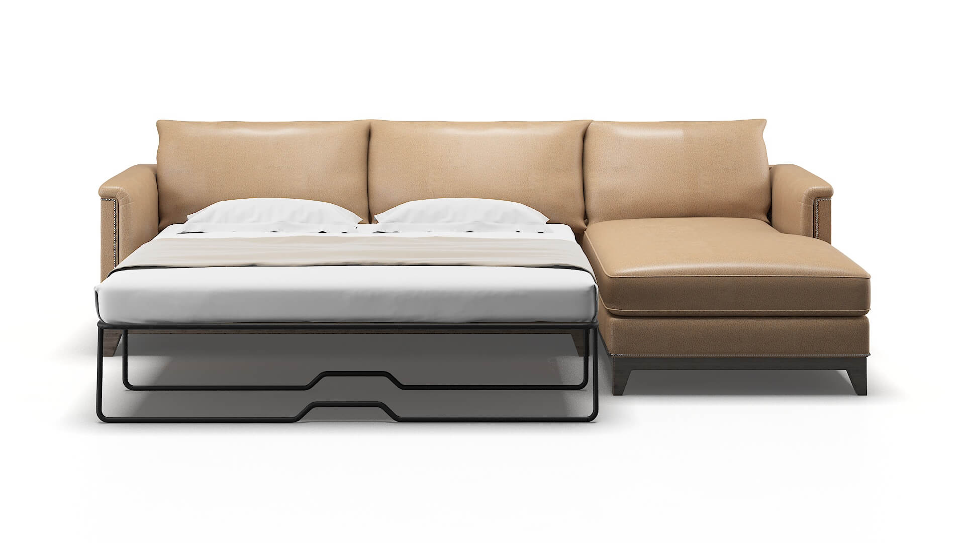 Sofia Ford Dune Panel Sleeper Espresso legs 1