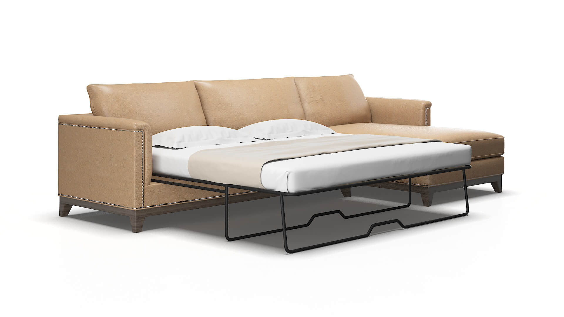 Sofia Ford Dune Panel Sleeper Espresso legs 2