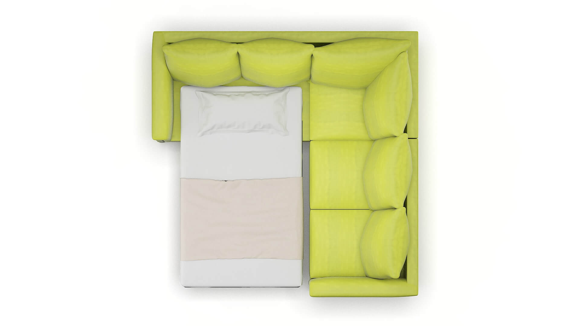 Sofia Hathaway Apple Sectional Sleeper Espresso legs 3