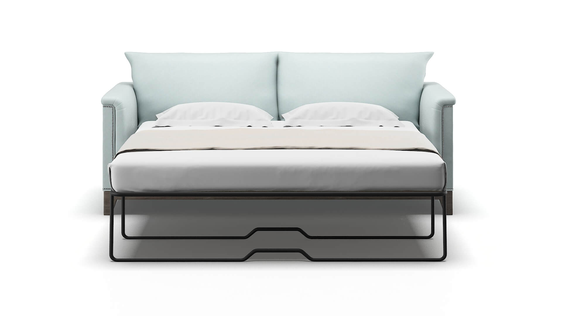 Sofia Hepburn Peridot Sofa Sleeper Espresso legs 1