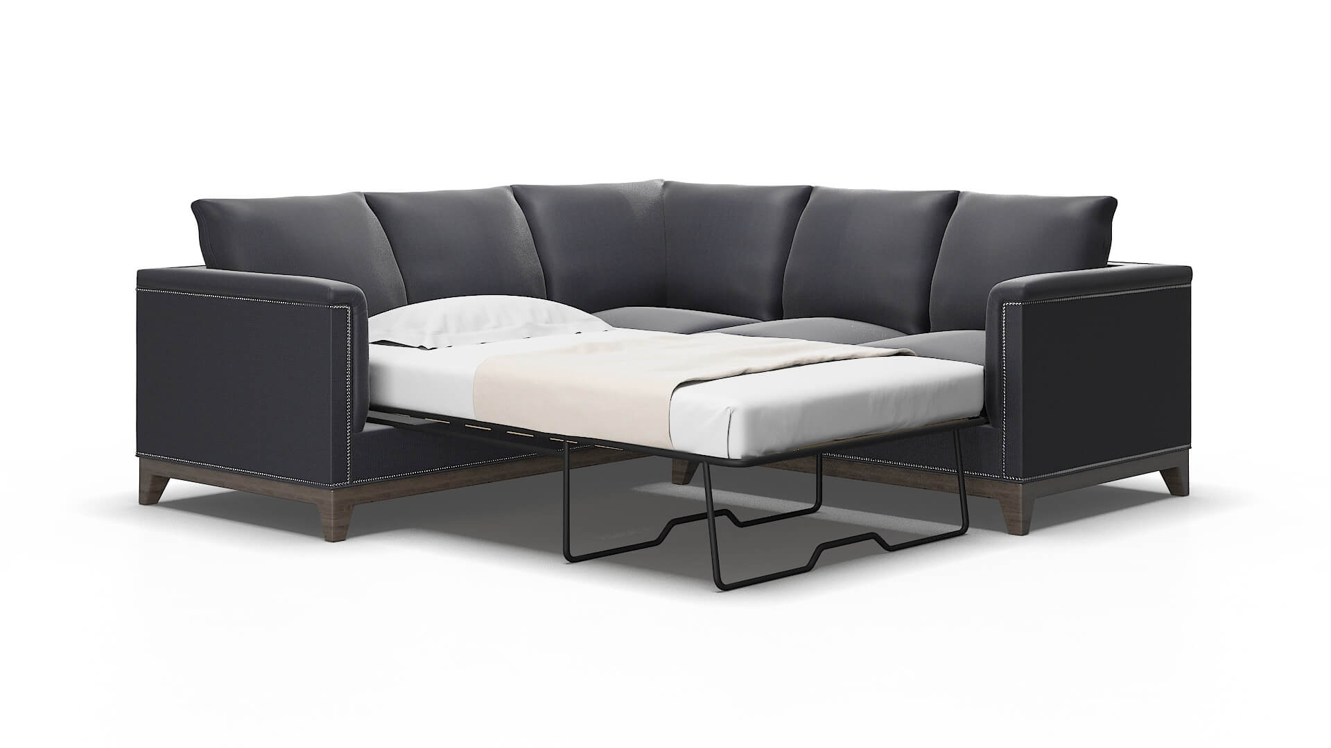 Sofia Hepburn_hrp deep_sea Sectional sleeper Espresso Legs  2
