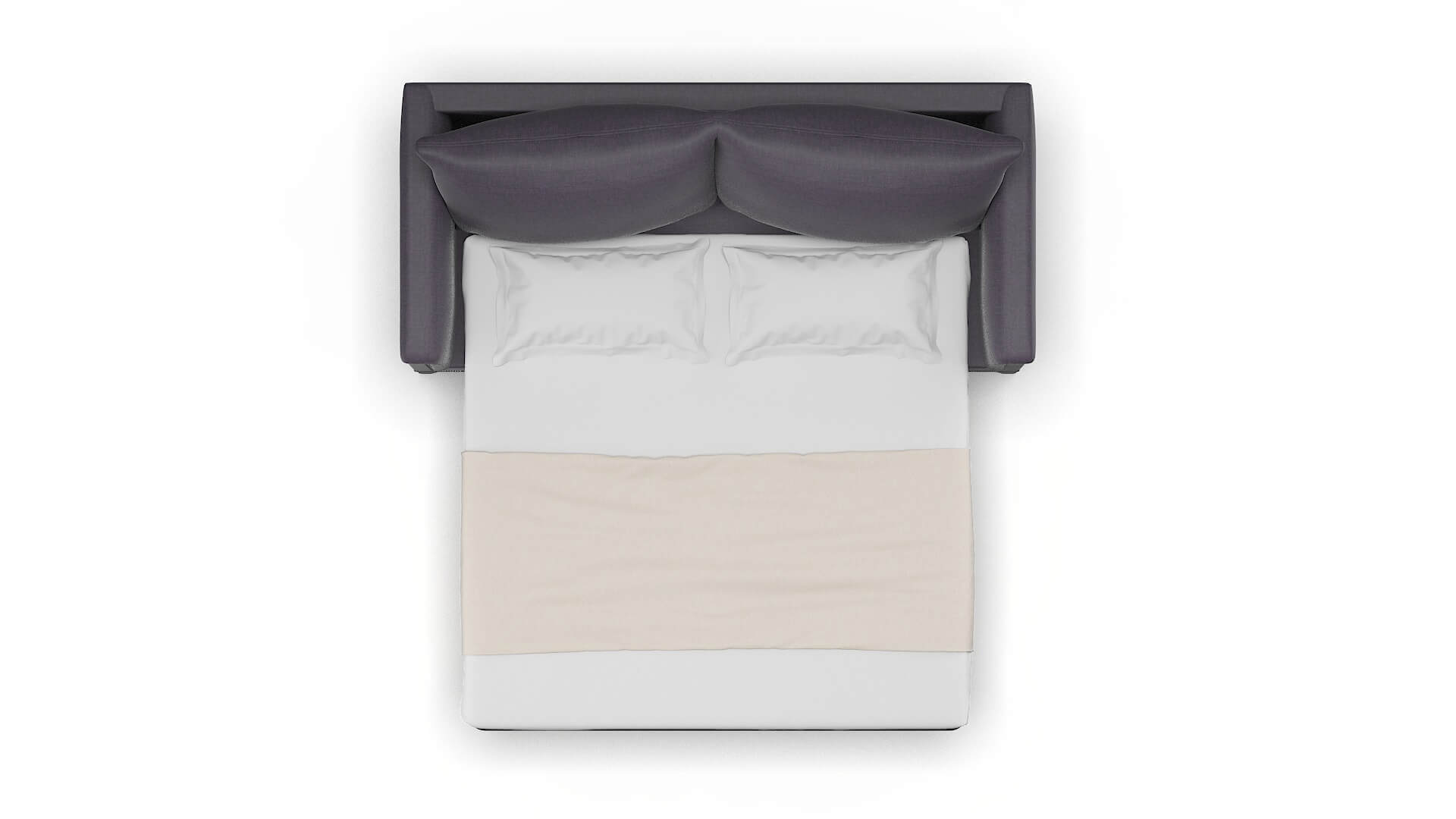 Sofia Keylargo Grape Sofa Sleeper Espresso legs 3