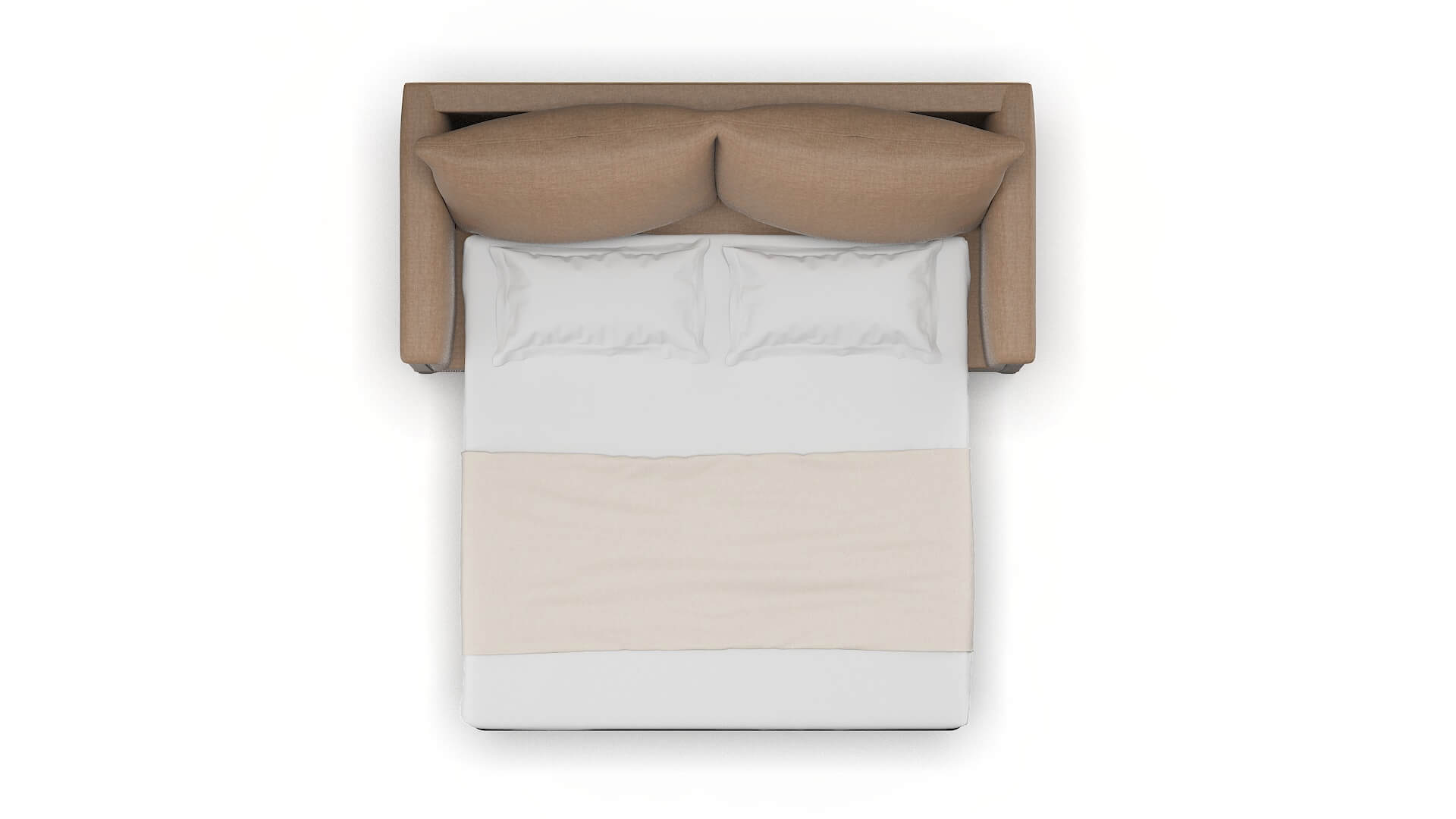 Sofia Keylargo Mink Sofa Sleeper Espresso legs 3