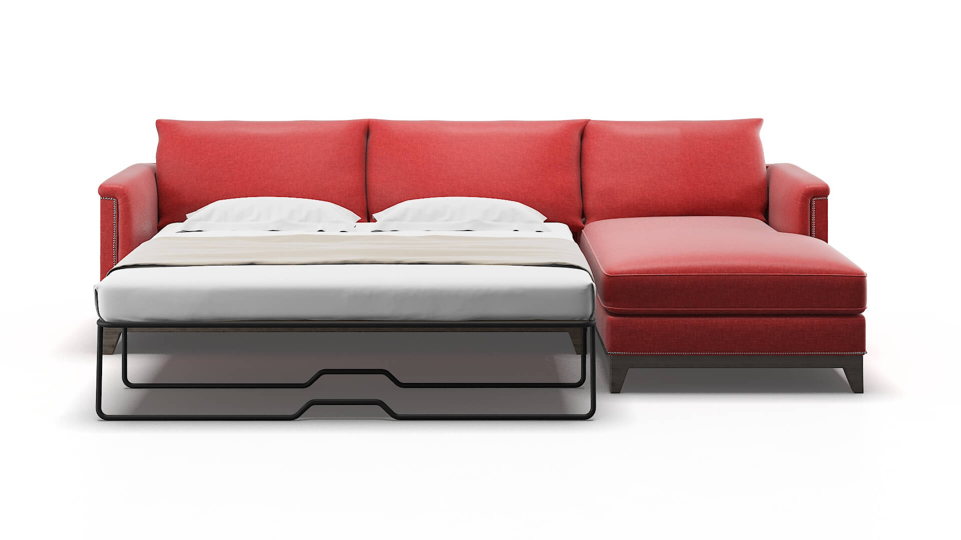 Sofia Leslie Poppy Panel Sleeper Espresso legs 1