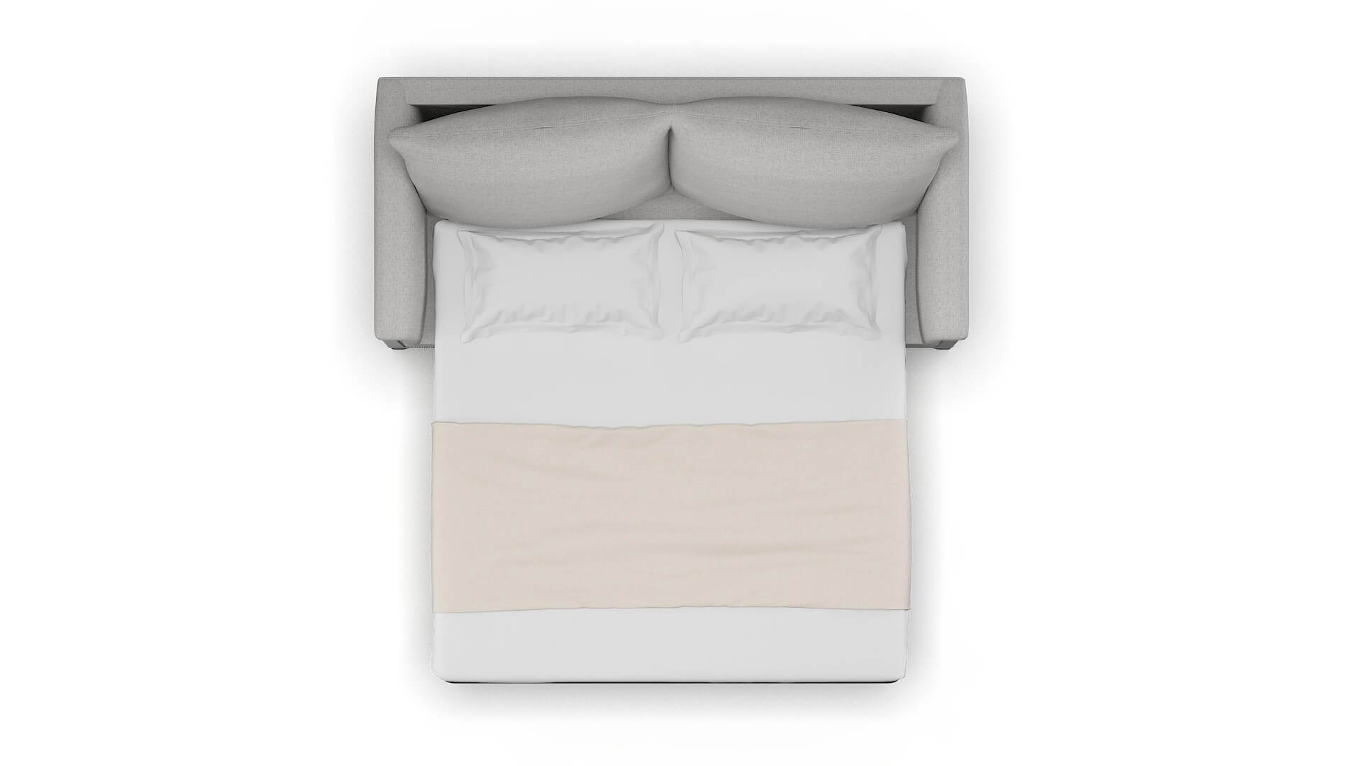 Sofia Malibu Dove Sofa Sleeper Espresso legs 3