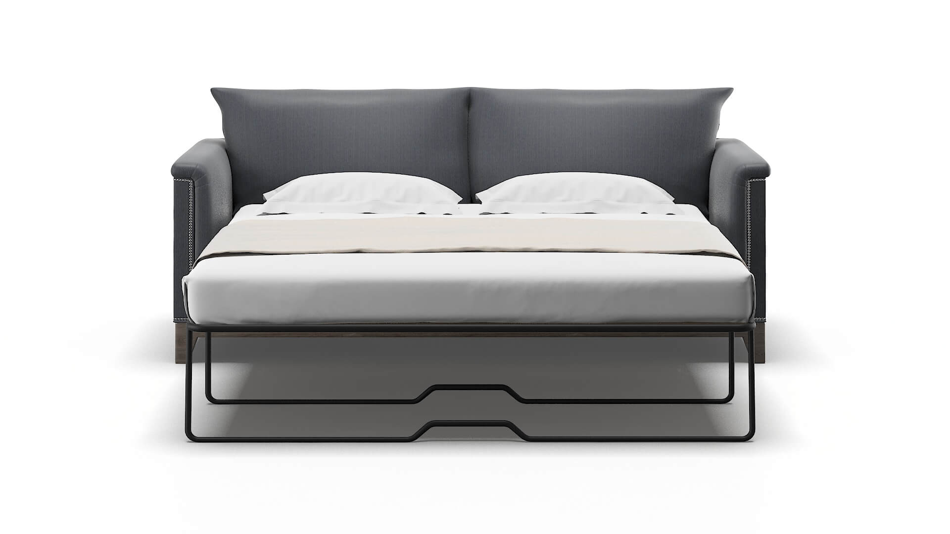 Sofia Malibu Sea Sofa Sleeper Espresso legs 1