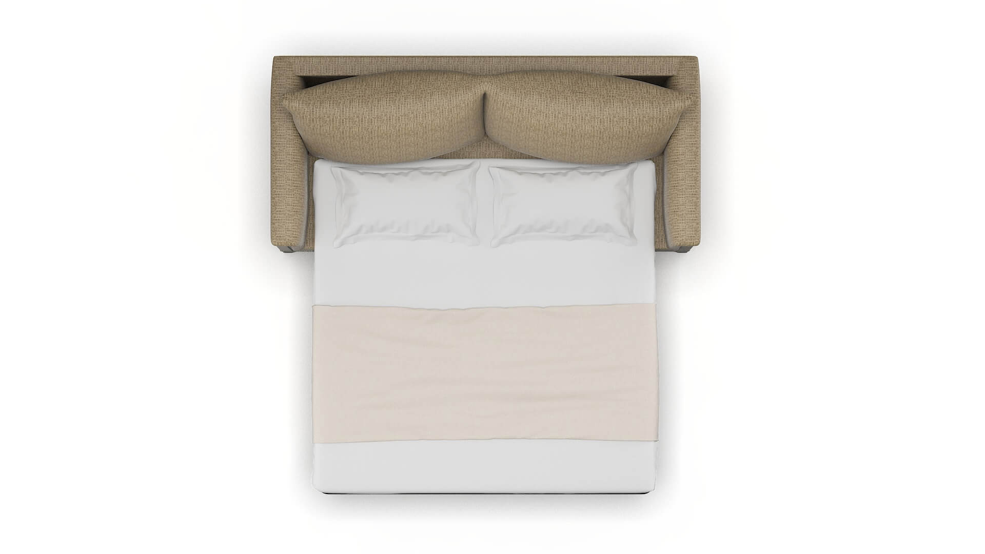 Sofia Marcy Camel Sofa Sleeper Espresso legs 3