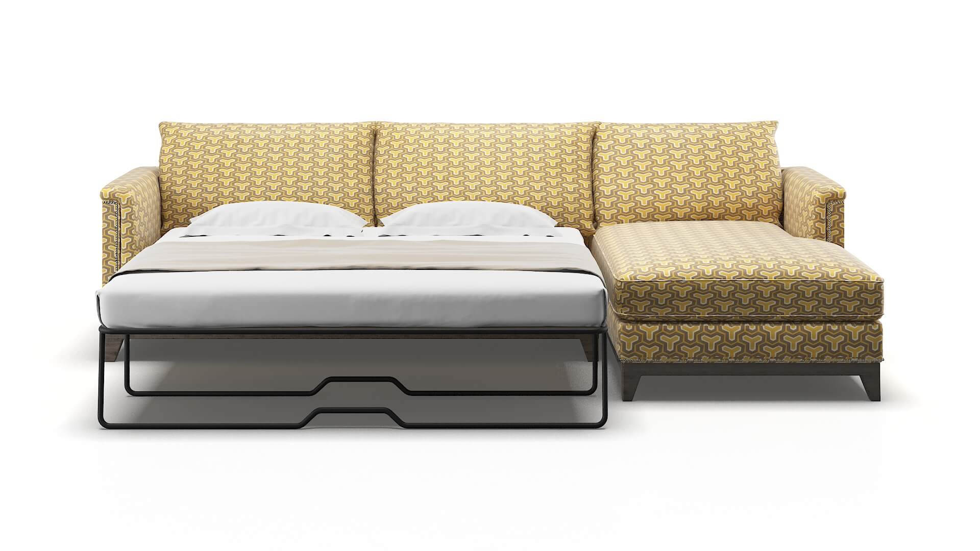 Sofia Merci Dijon Panel Sleeper Espresso legs 1