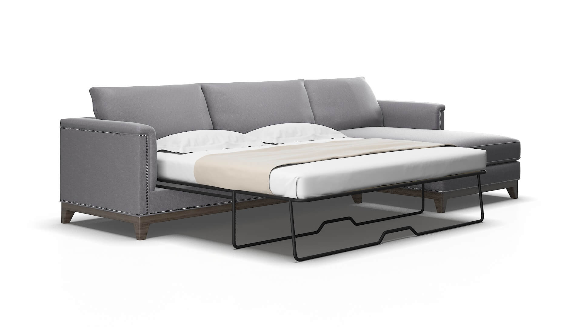 Sofia Parker ash Panel sleeper Espresso Legs  2