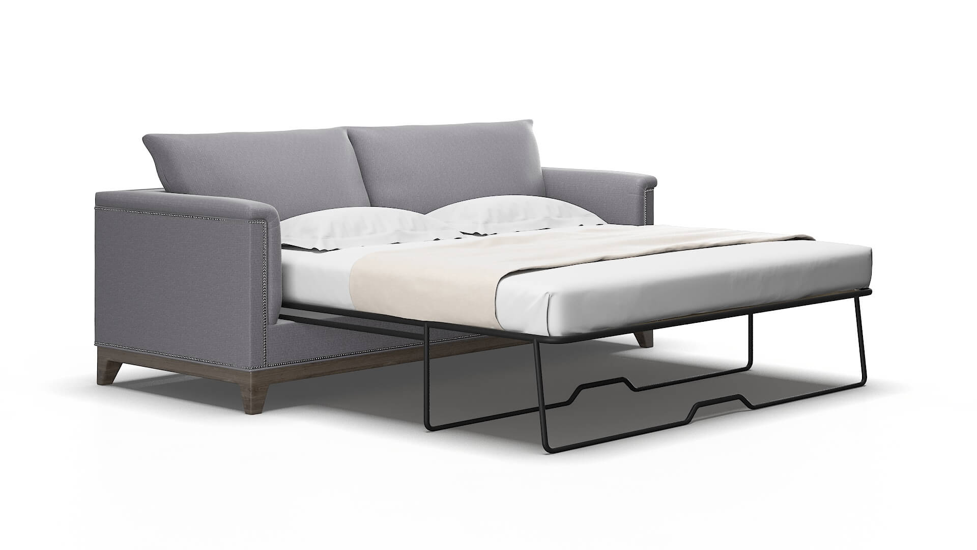 Sofia Parker ash Sofa sleeper Espresso Legs  2