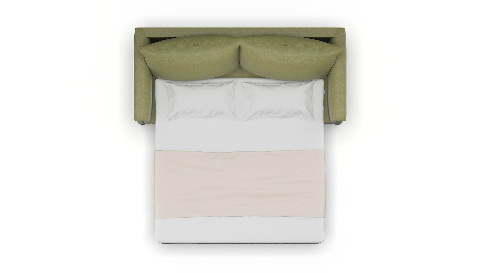 Sofia Portland Basil Sofa Sleeper Espresso legs 3