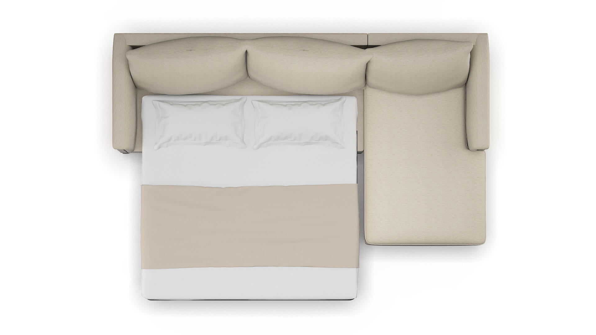 Sofia Prime Dusk Panel Sleeper Espresso legs 3