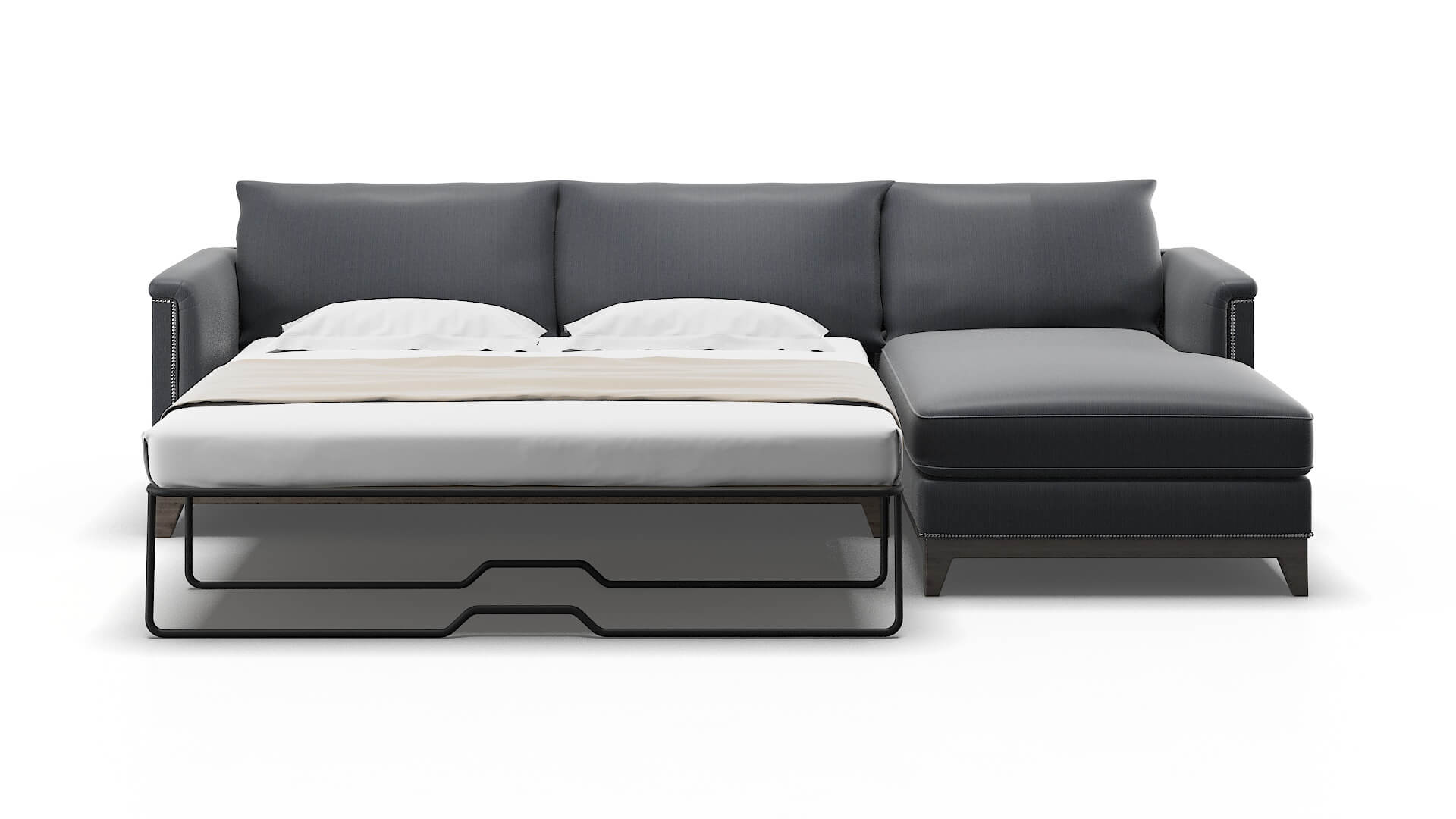 Sofia Rocket Eclipse Panel Sleeper Espresso legs 1