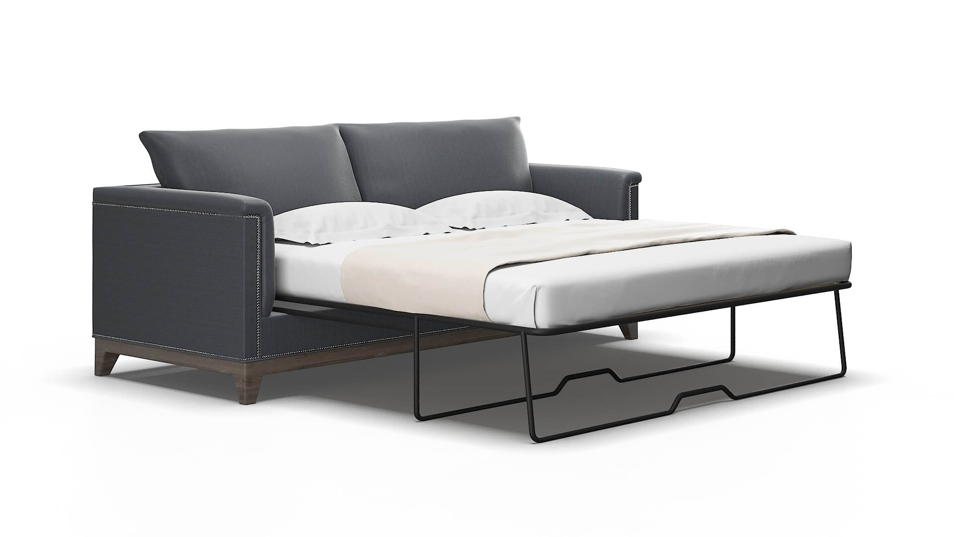 Sofia Rocket Eclipse Sofa Sleeper Espresso legs 2