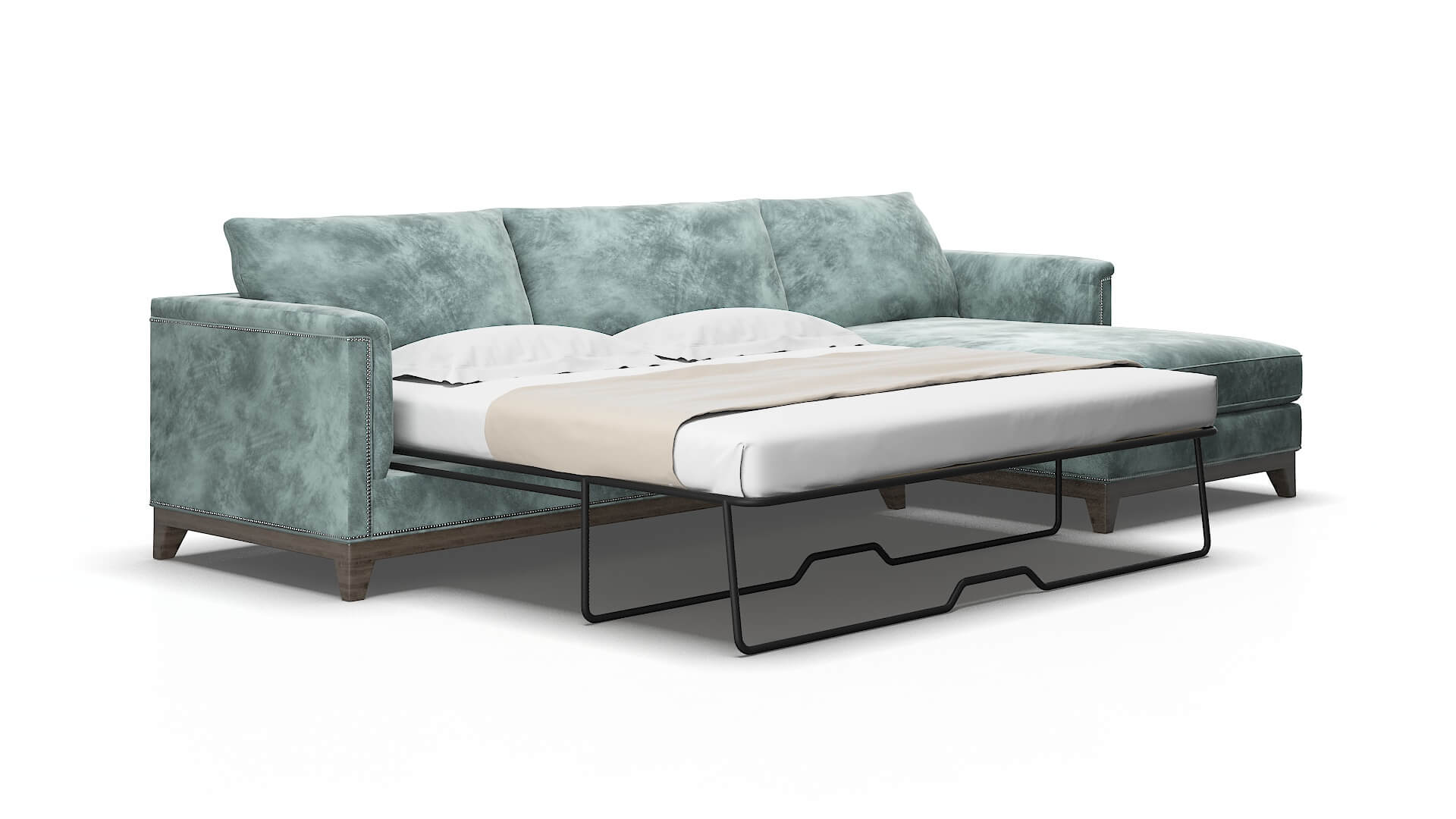 Sofia Royale cloud Panel sleeper Espresso Legs  2