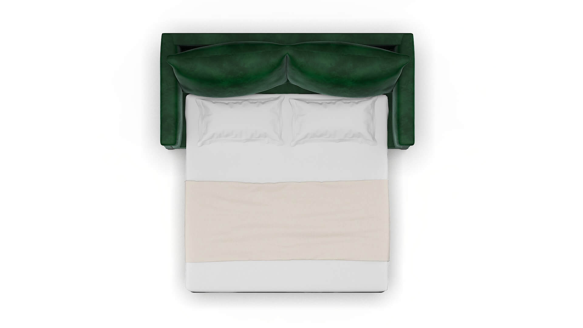 Sofia Royale Evergreen Sofa Sleeper Espresso legs 3