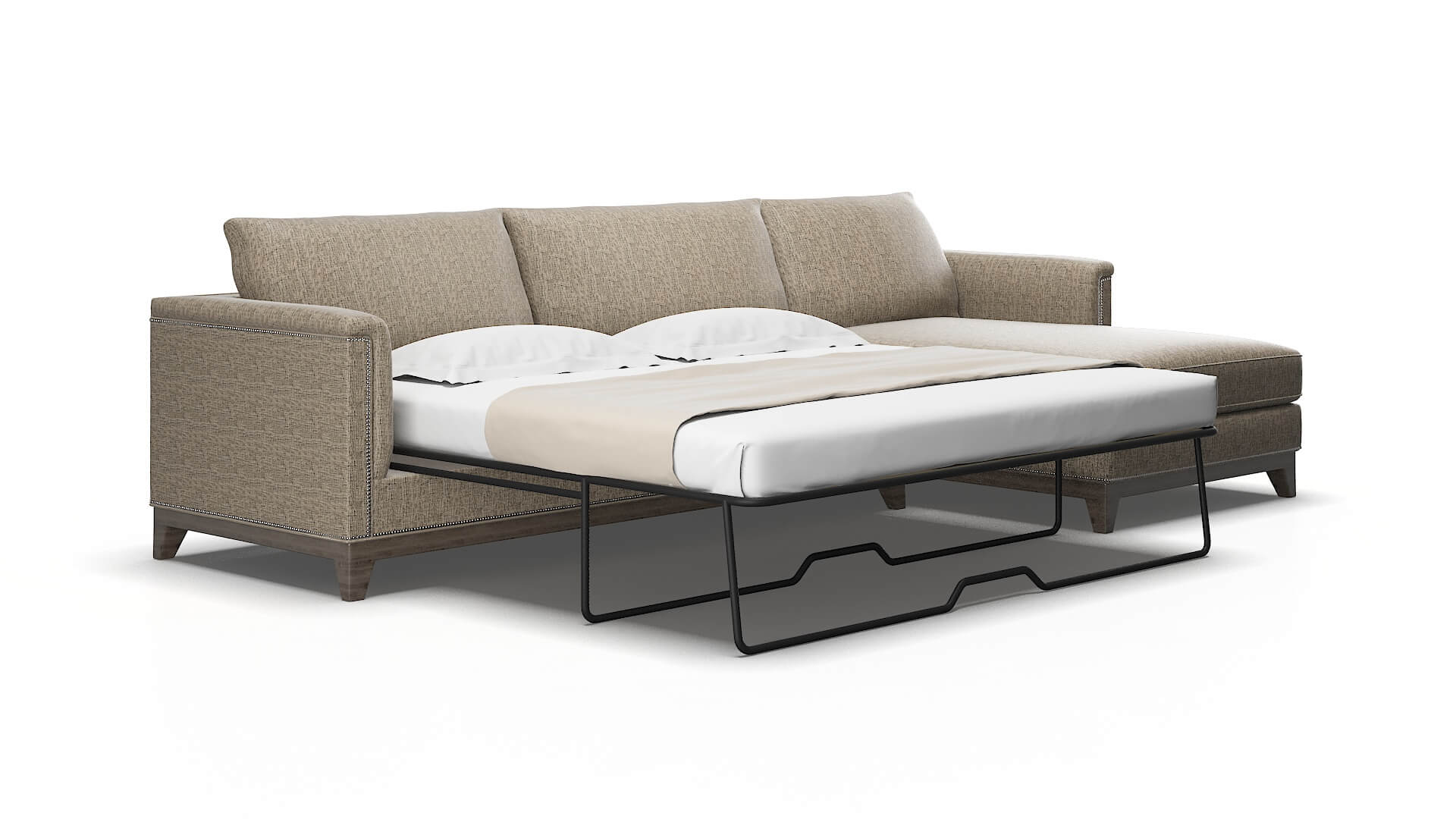 Sofia Solifestyle 51 Panel sleeper Espresso Legs  2