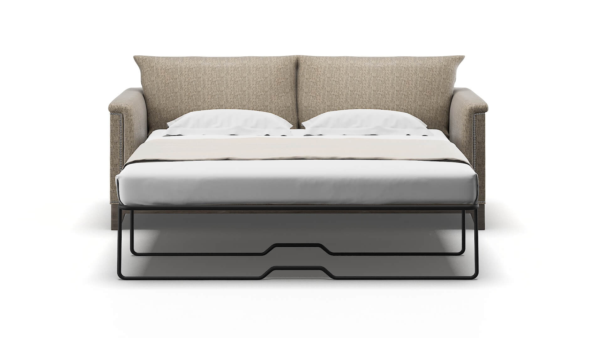Sofia Solifestyle 51 Sofa Sleeper Espresso legs 1