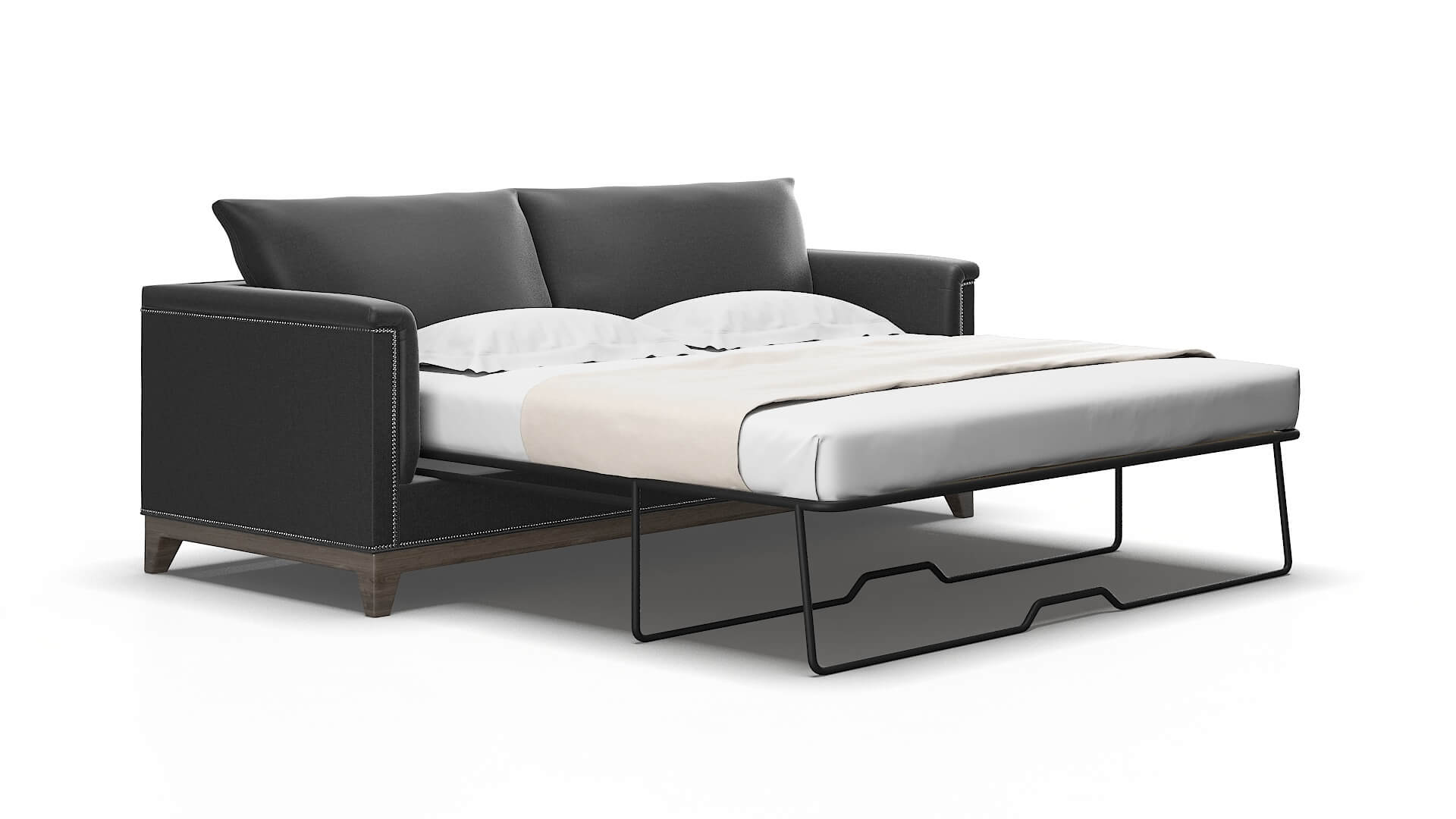 Sofia Sosoftness 54 Sofa sleeper Espresso Legs  2