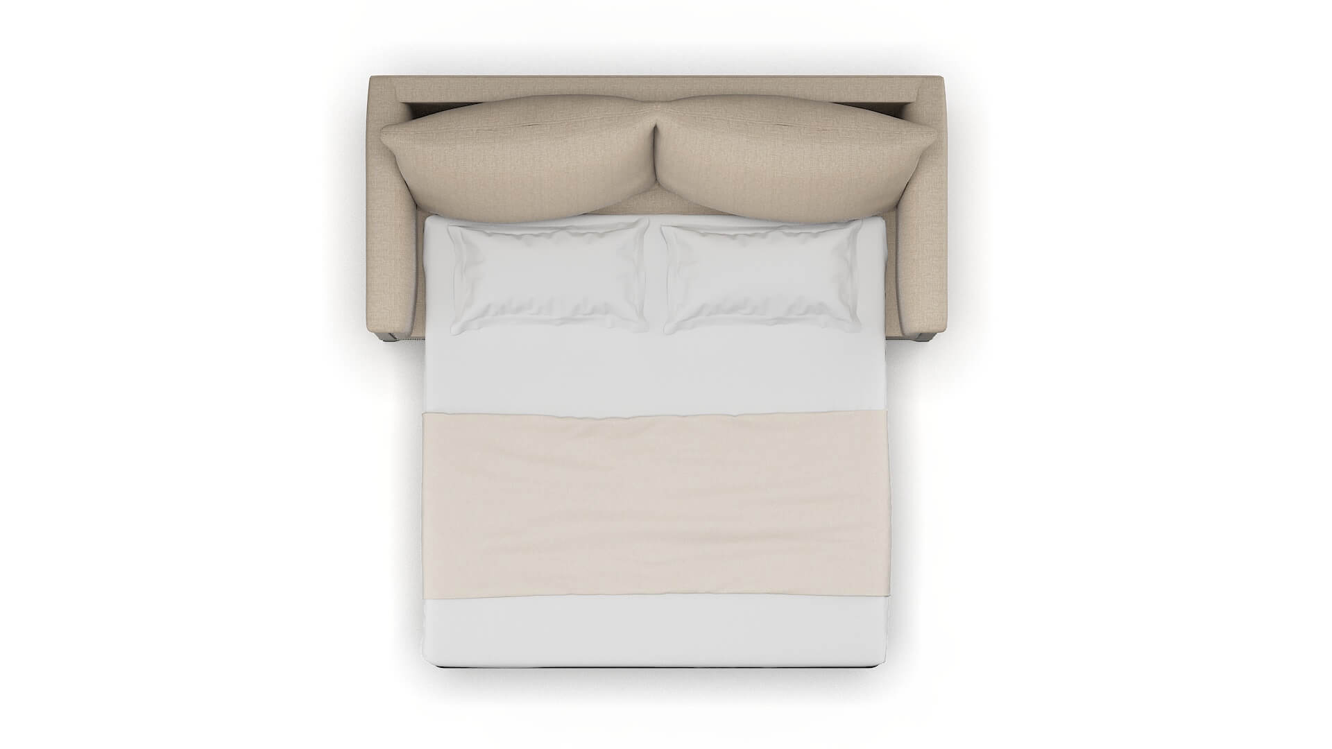 Sofia Sosoftness 74 Sofa Sleeper Espresso legs 3