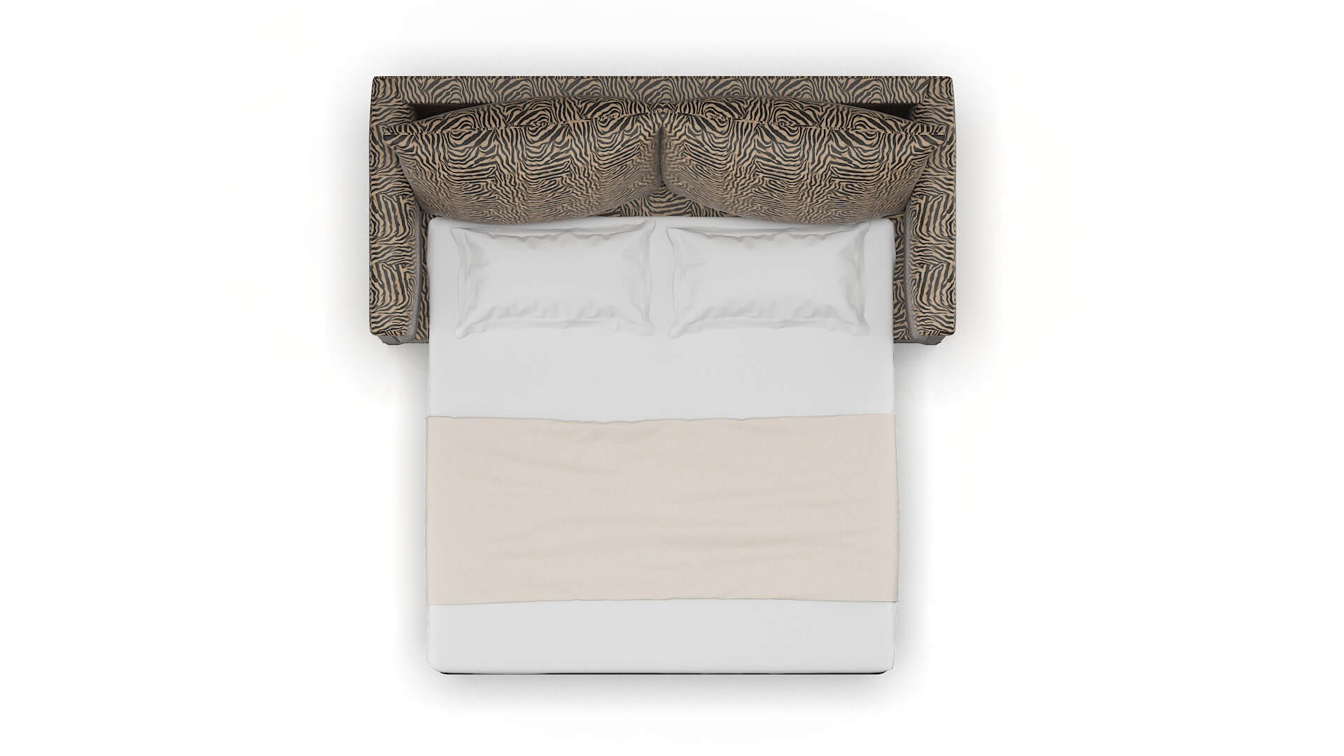 Sofia Zambia Coffee Sofa Sleeper Espresso legs 3