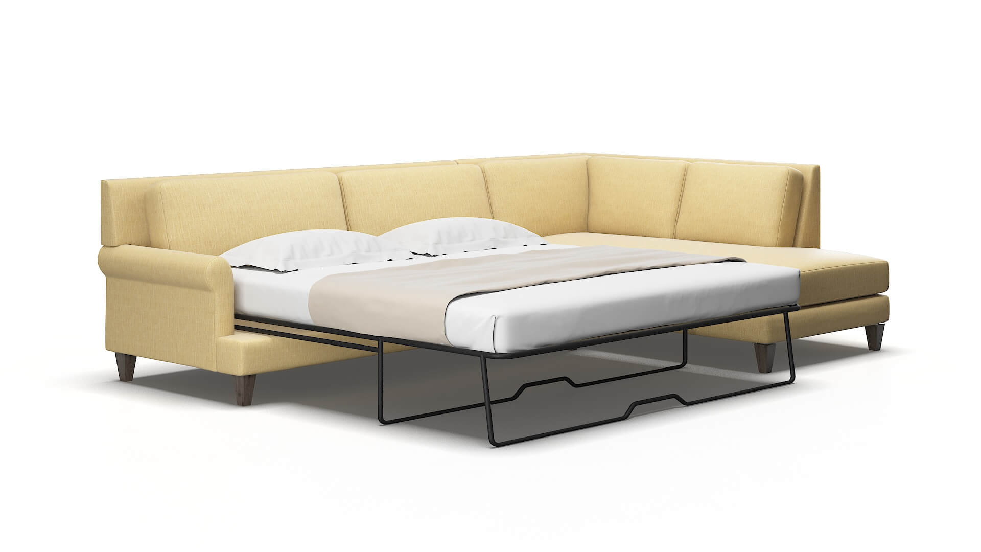 Stockholm Avalon_hp ginger Panel sleeper Espresso Legs  2