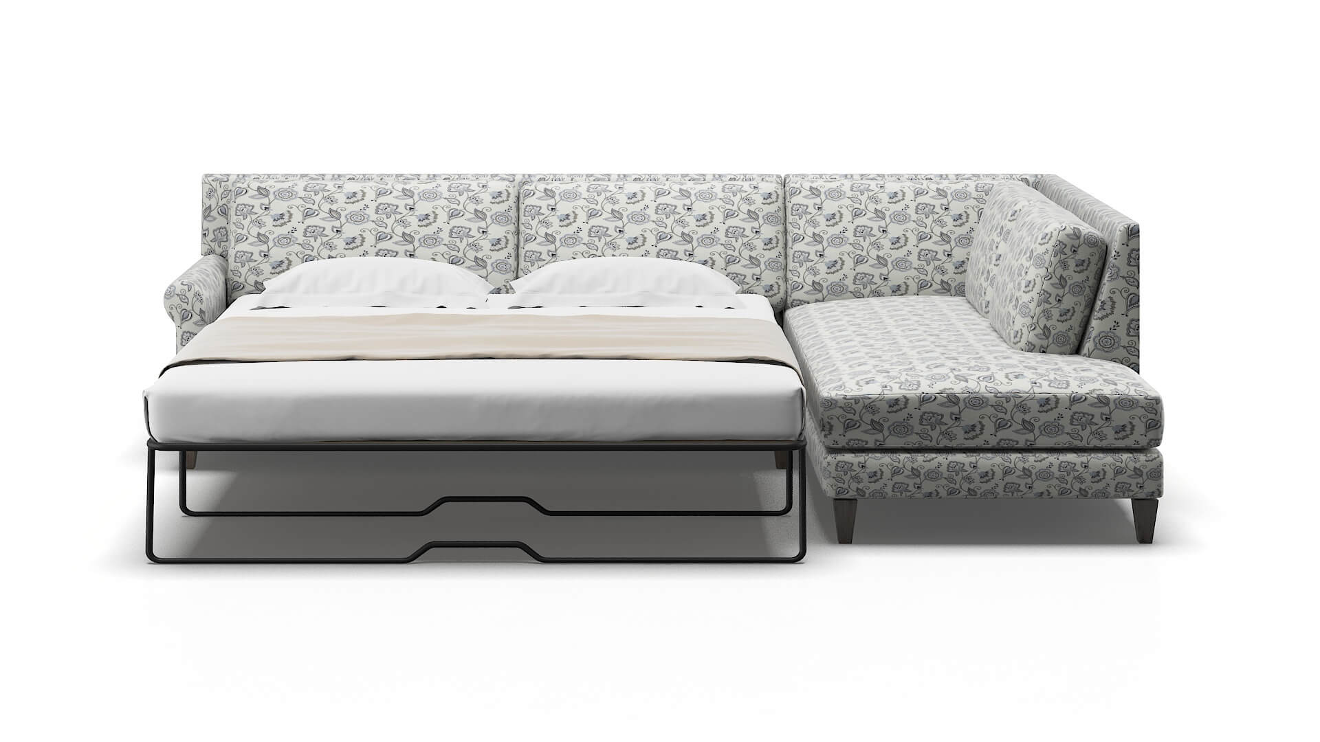 Stockholm Avignon Sky Panel Sleeper Espresso legs 1