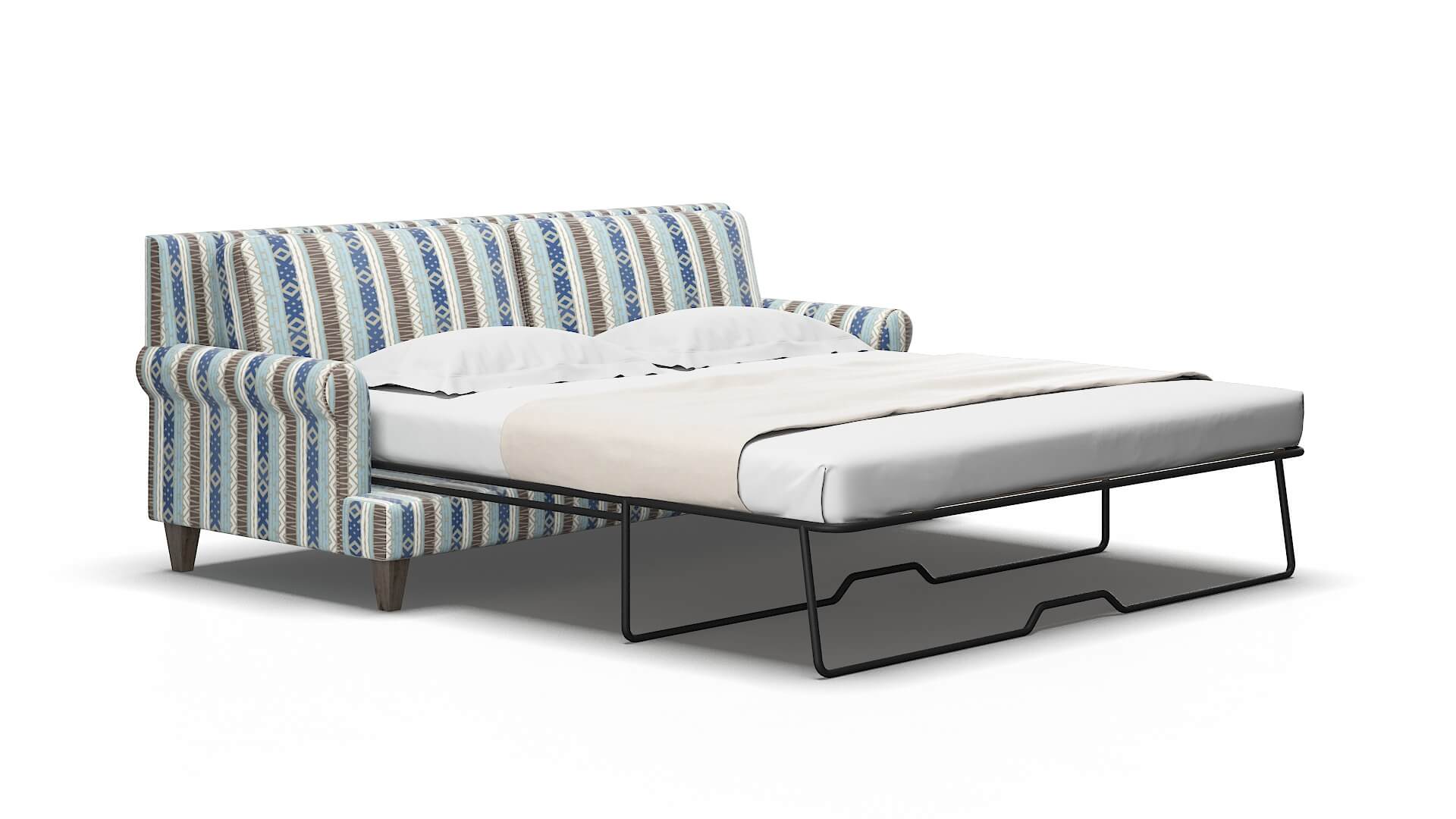 Stockholm Bodhi indigo Sofa sleeper Espresso Legs  2