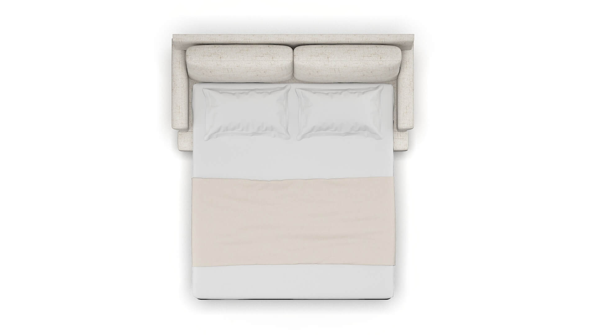 Stockholm Derby Taupe Sofa Sleeper Espresso legs 3