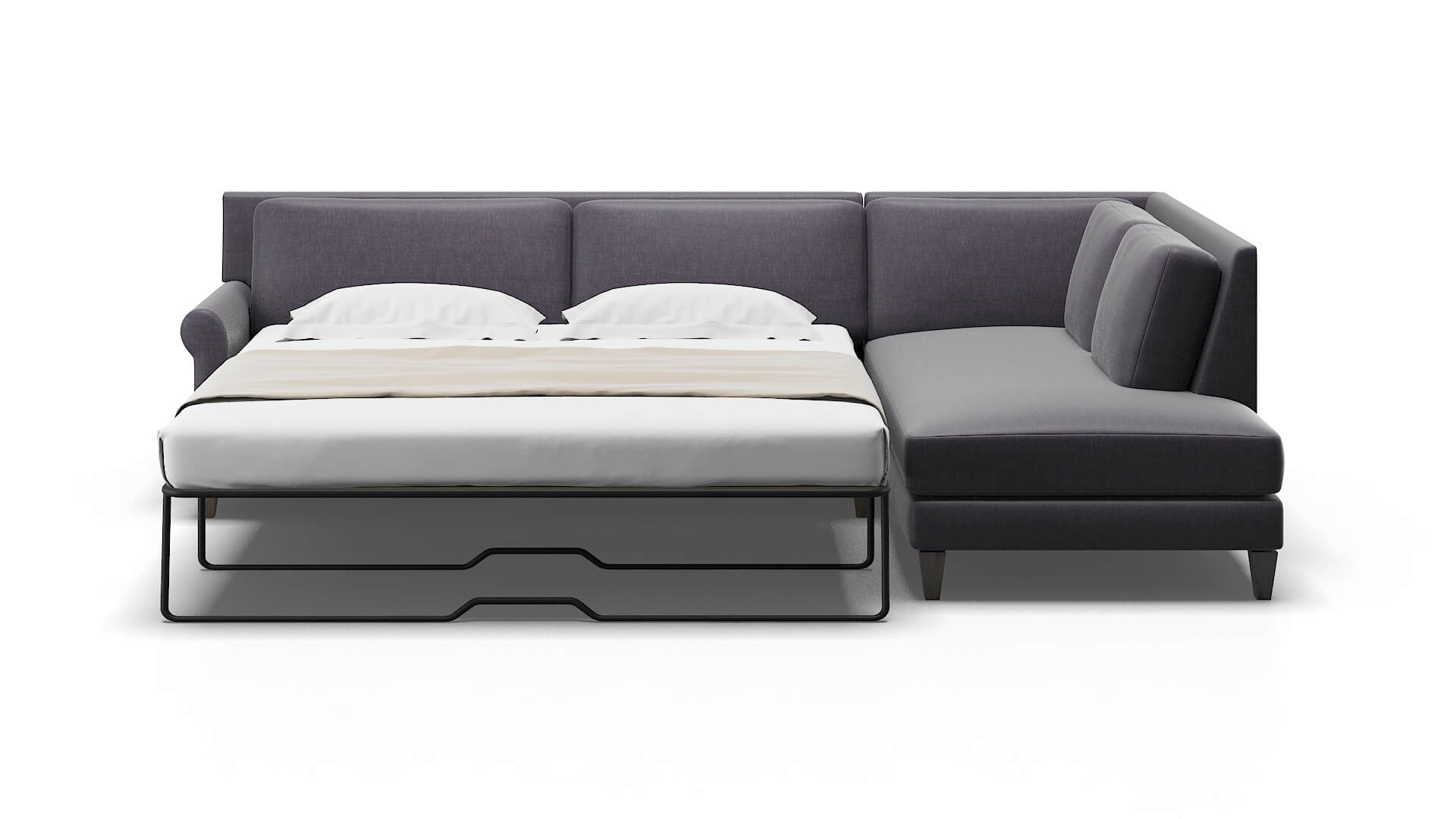 Stockholm Durham Ink Panel Sleeper Espresso legs 1